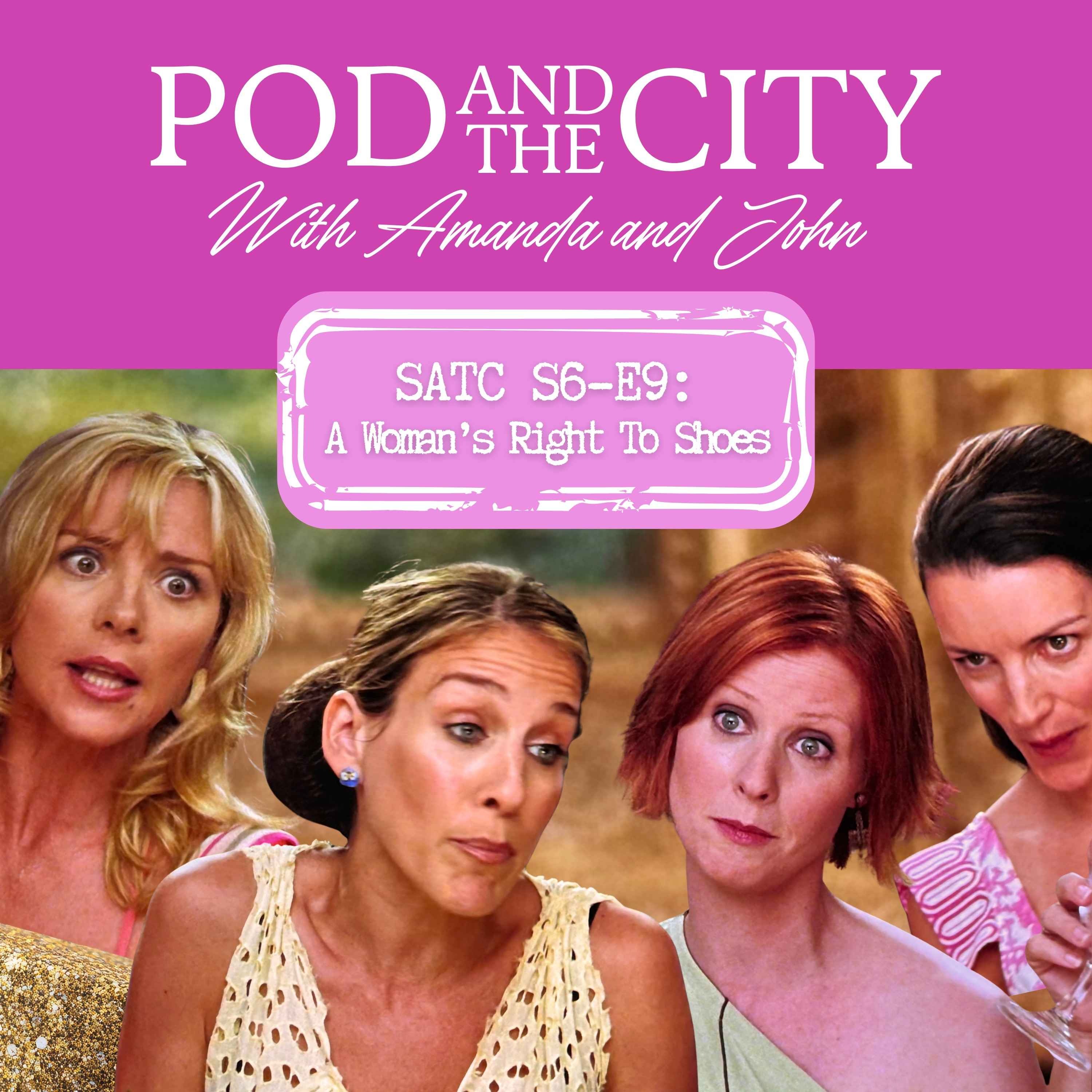 Sex and the City S6 E9 "A Woman's Right to Shoes" episode artwork