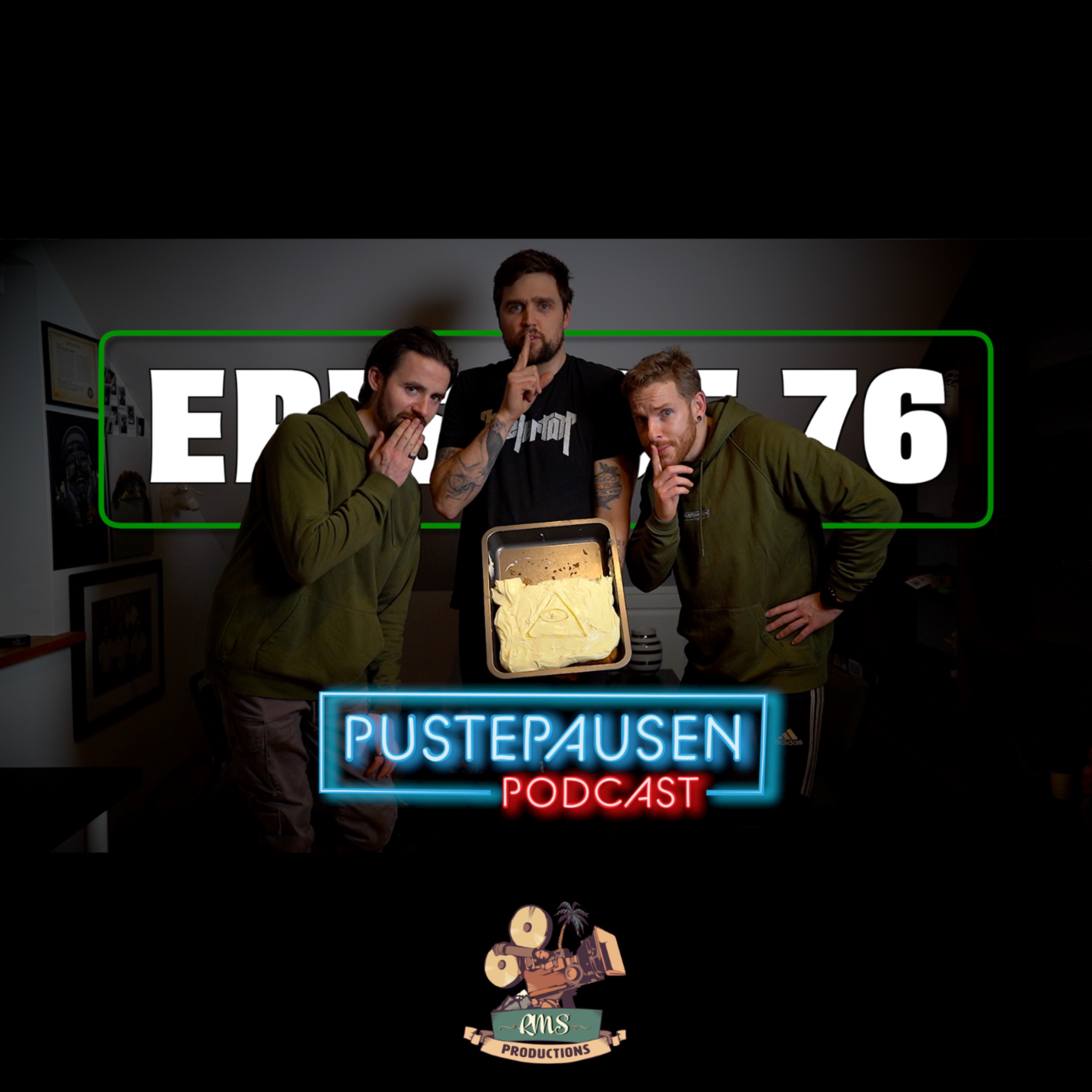 Ep.76 | KONSPIRASJONSTEORIER! Har vi ikke vært på månen? Er jorden flat? og mange fler! m/Steffen J. Urne episode artwork