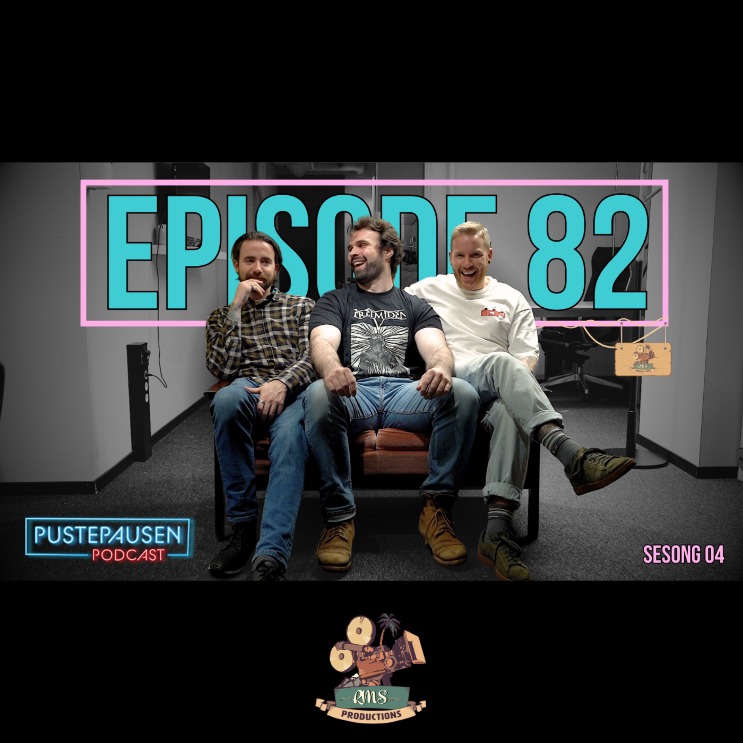 Ep.82 | Bandet FRETMIDEN! trommis! kunst fra temu? hva er egentlig en musikal? og mye mer episode artwork