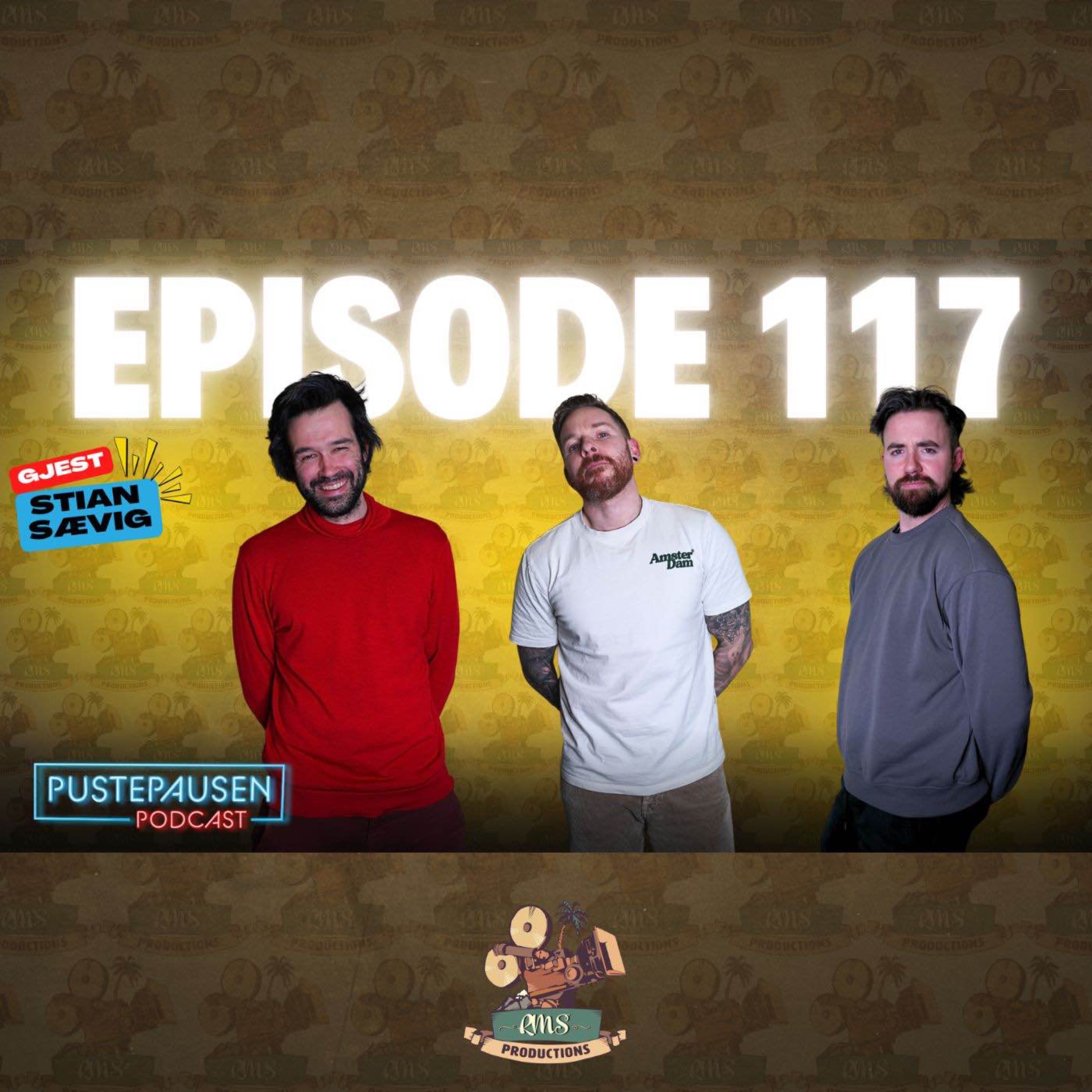 Ep.117 | Stian Sævig tar en pustepause! KAK, musikken, standup og livet episode artwork