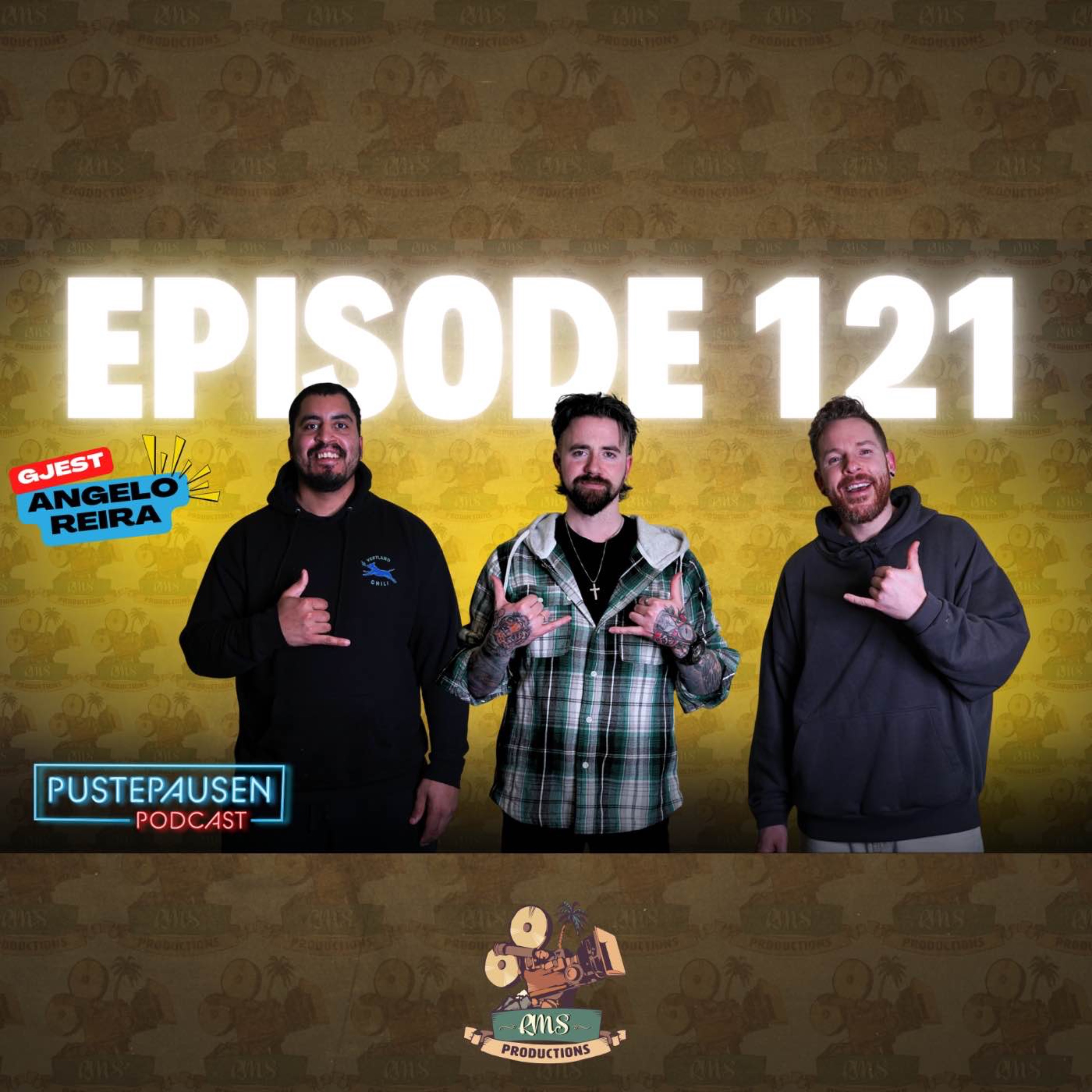 Ep.121 | Angelo i studio ! Ny energi, ny musikk og en personlig reise episode artwork