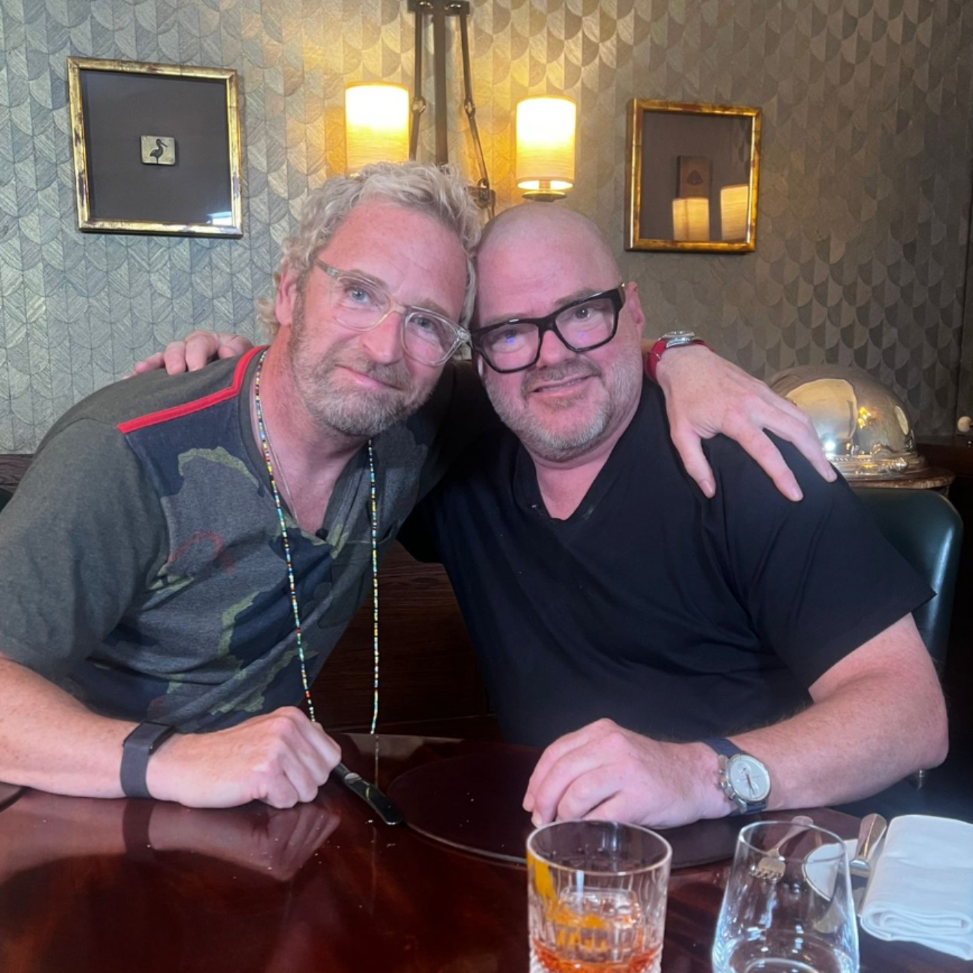 Spooning with Mark Wogan