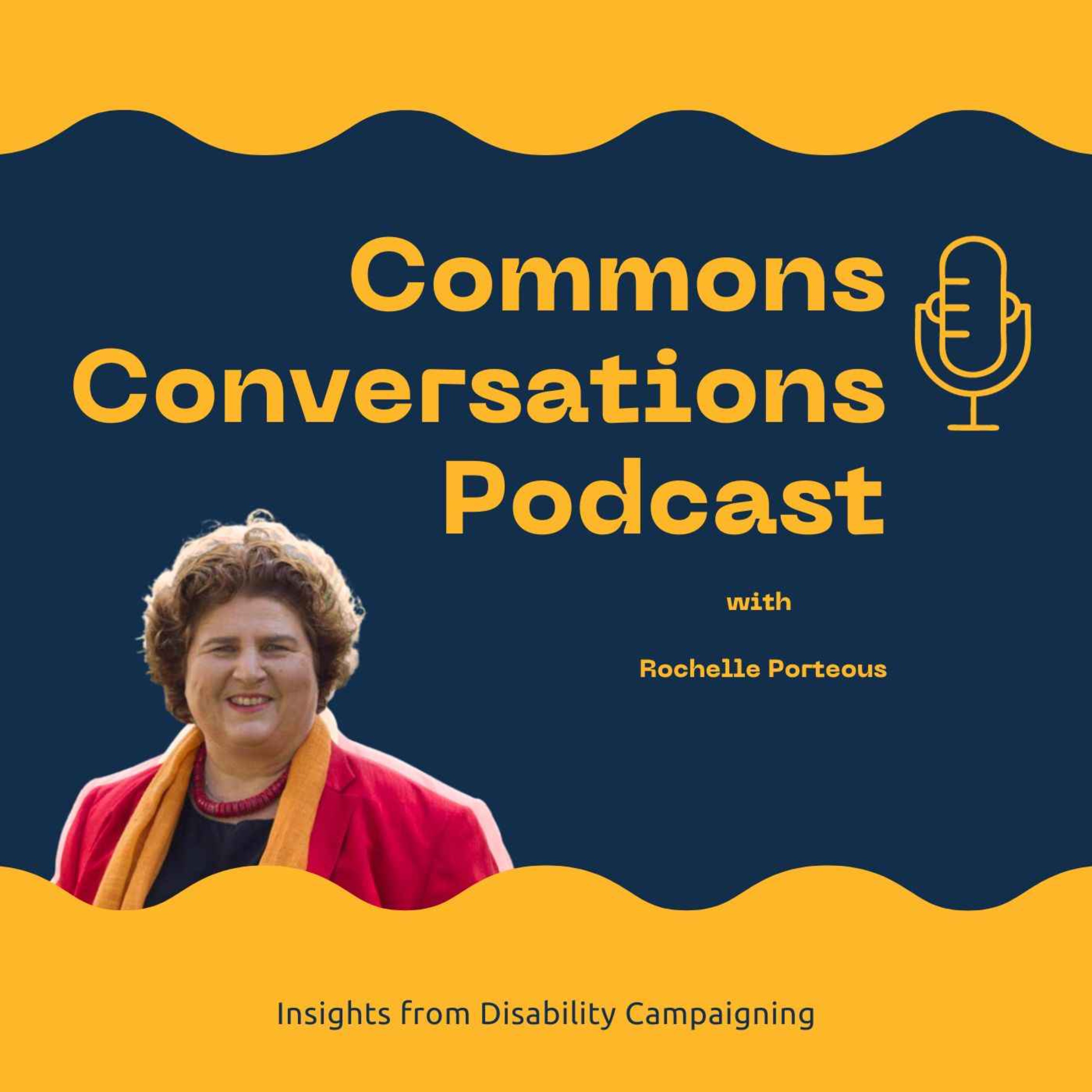 cover art for Insights from Disability Campaigning with Rochelle Porteous