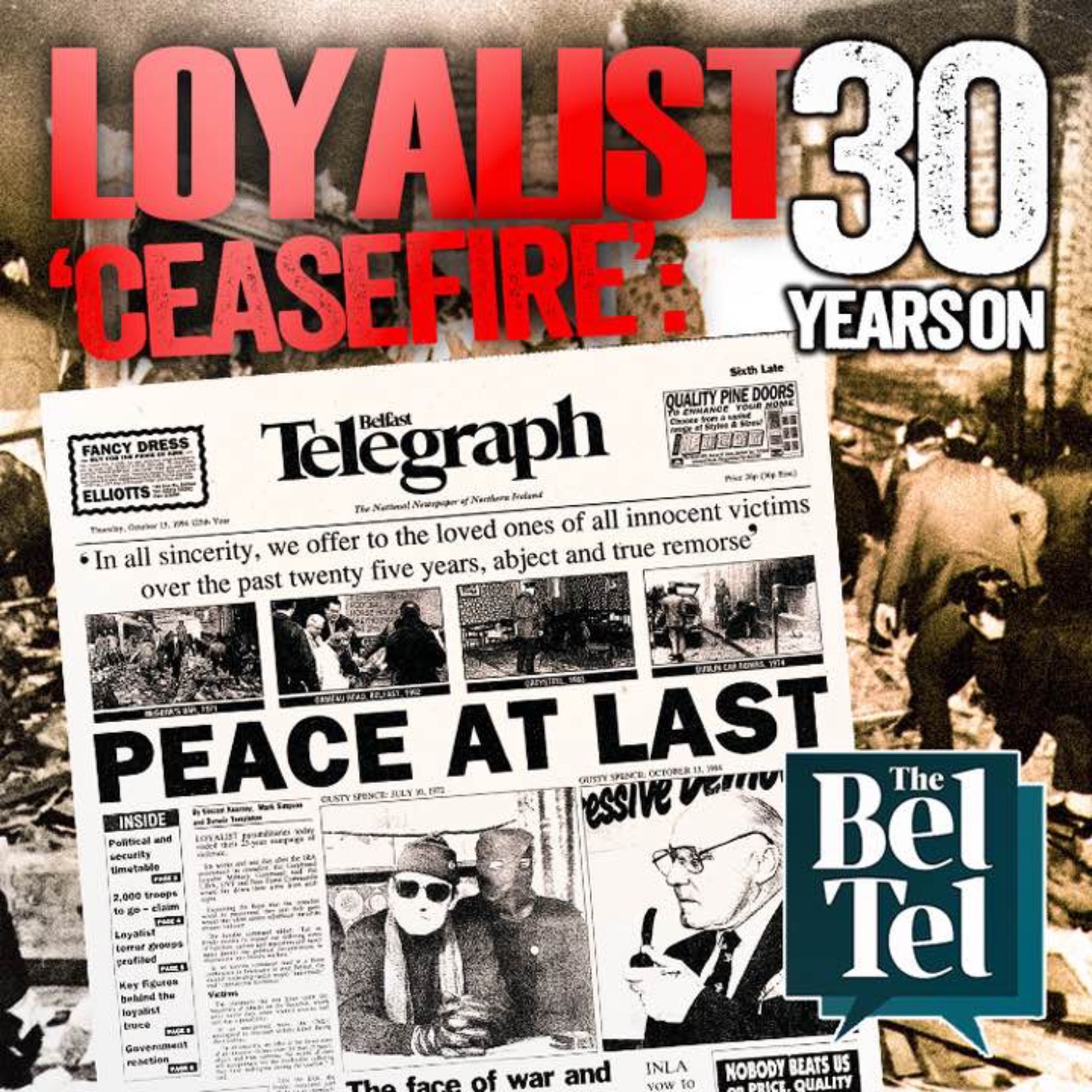 ‘Peace at last’: The story of the Loyalist ceasefires 30 years on