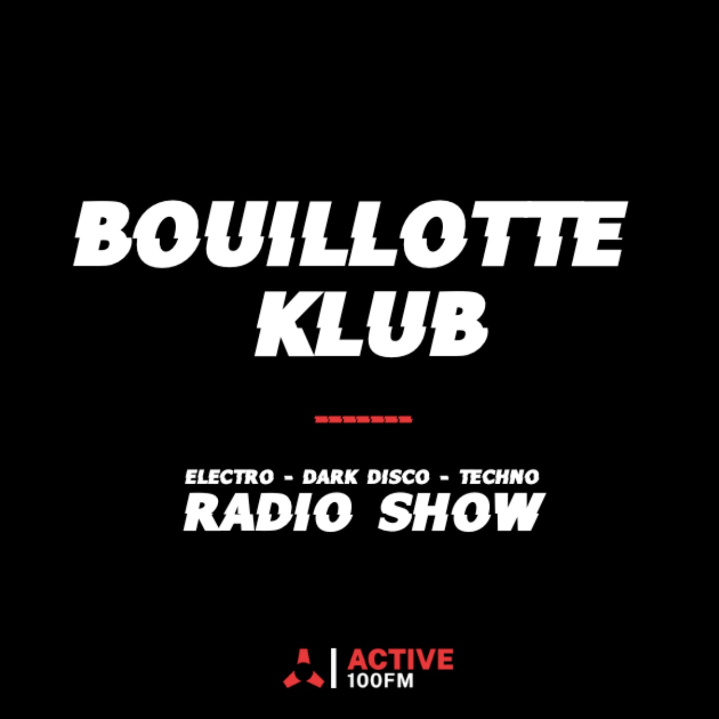 cover art for Bouillotte Klub EP12 "Lumière Noire Records & Carte Blanche à Klang Kitzel"