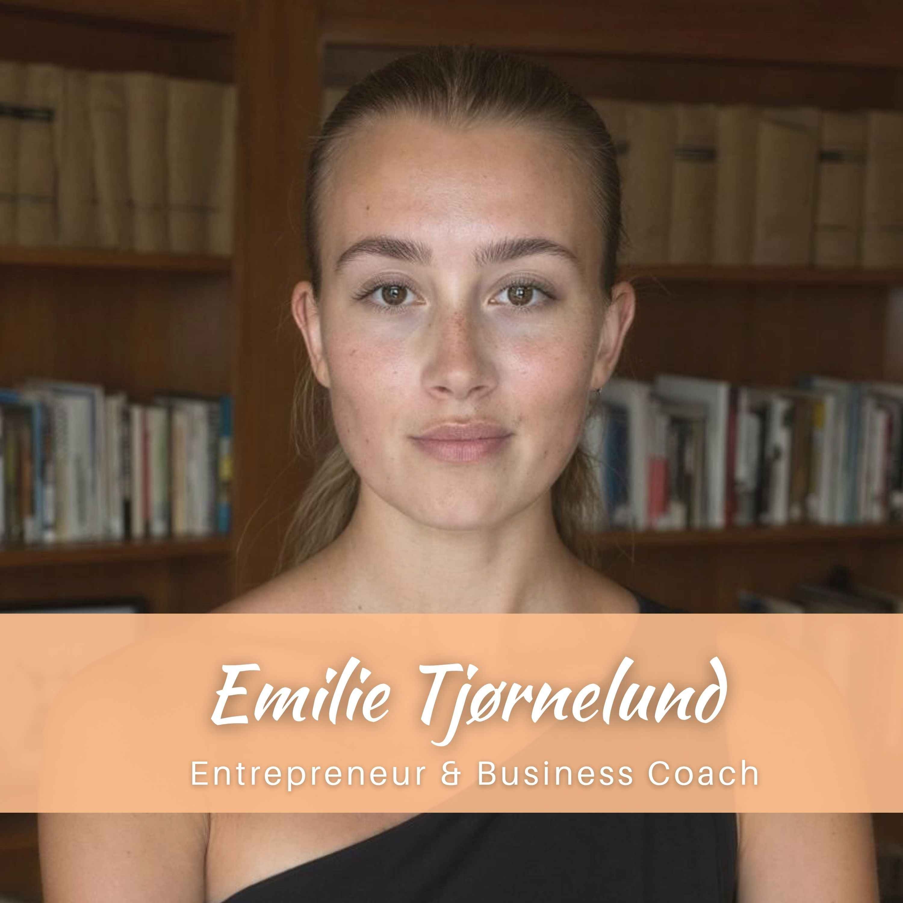 Emilie Tjørnelund: Why she shut down her $1 million business at the age of 21 - from hustle to alignment episode artwork