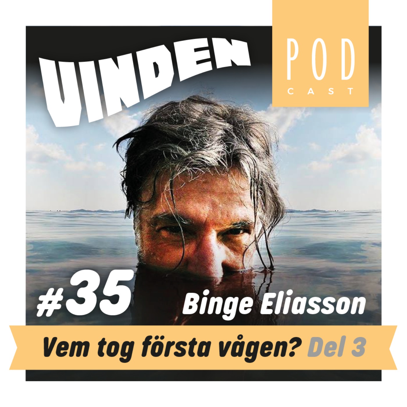 cover art for #35 - Vem tog första vågen? Del 3: Binge Eliasson