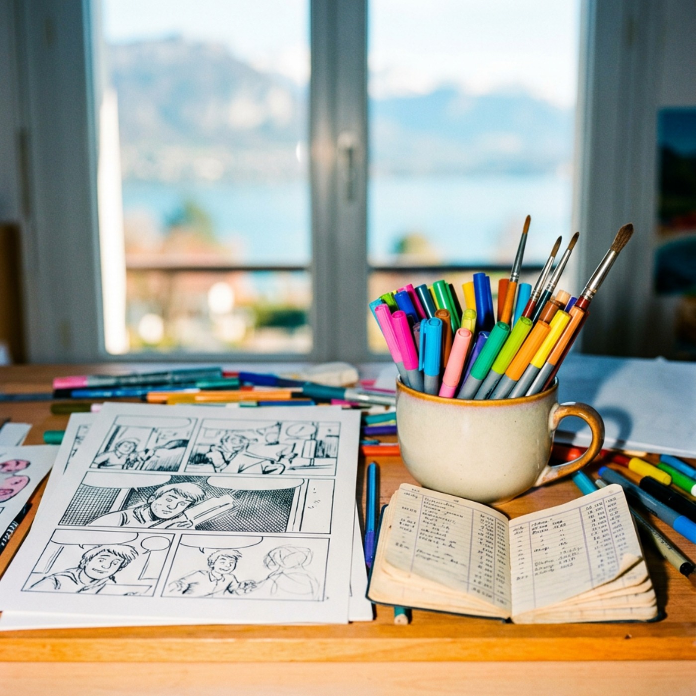 Vivre de la BD : comment ne pas perdre la bulle ? Avec Mademoiselle Caroline episode artwork