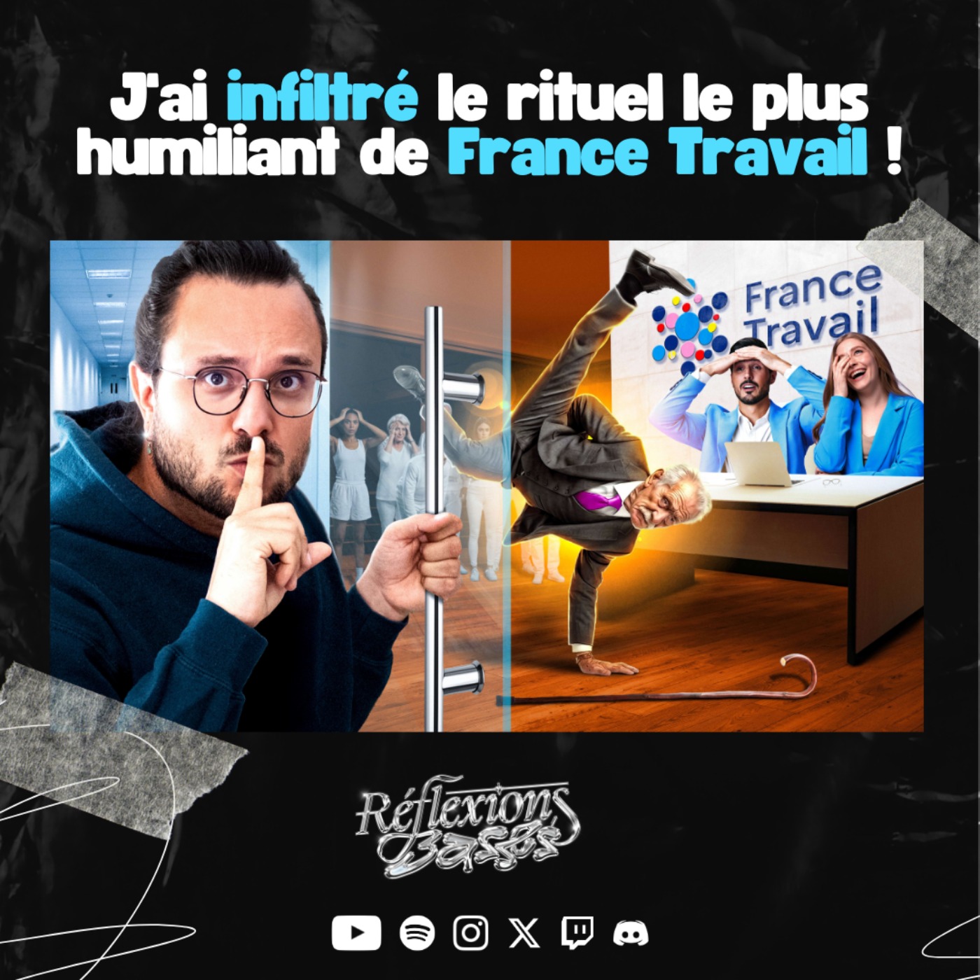 J'ai infiltré le rituel le plus HUMILIANT de France Travail (du BREAKDANCE ???) episode artwork