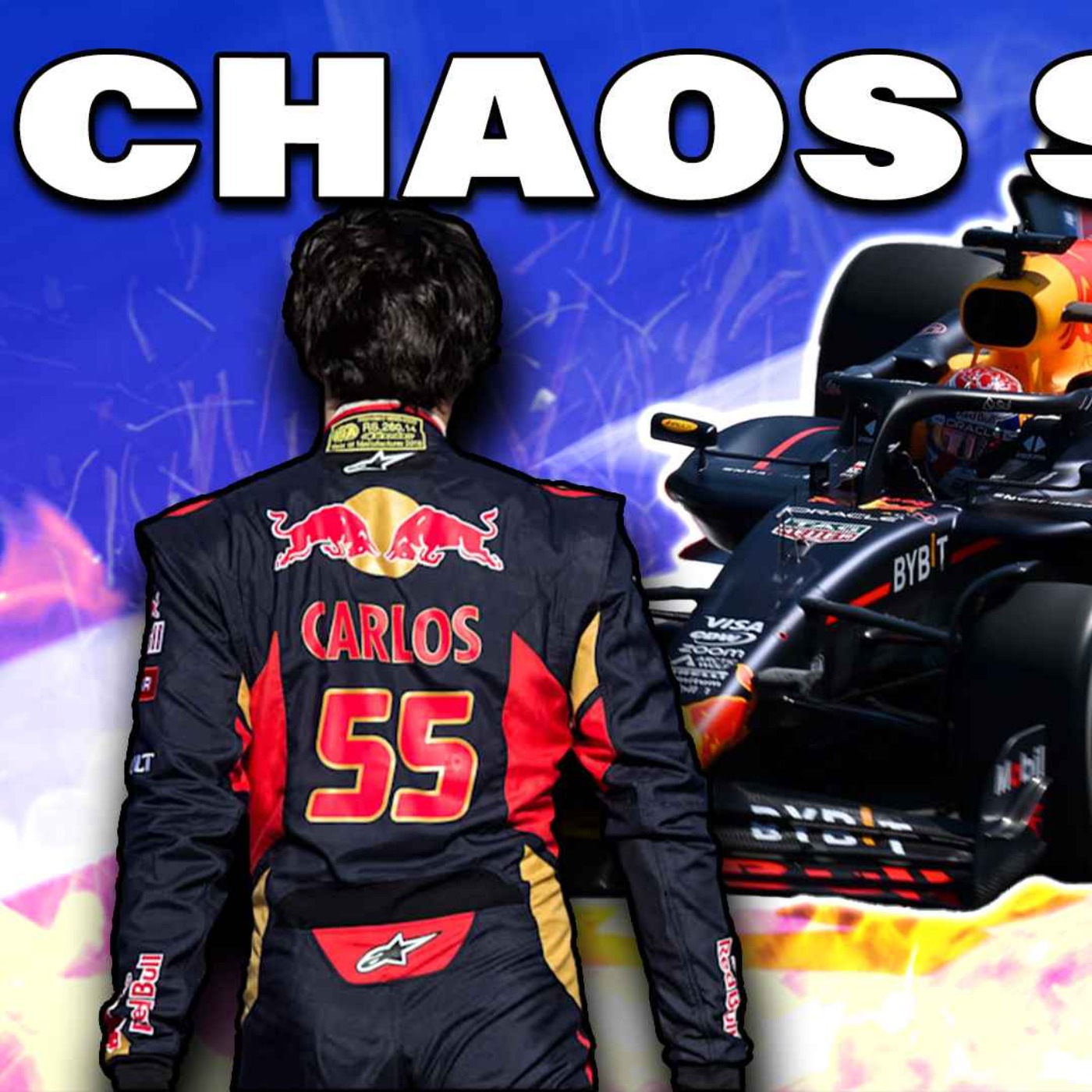 A Carlos Sainz-Red Bull Reunion Would Be CHAOS