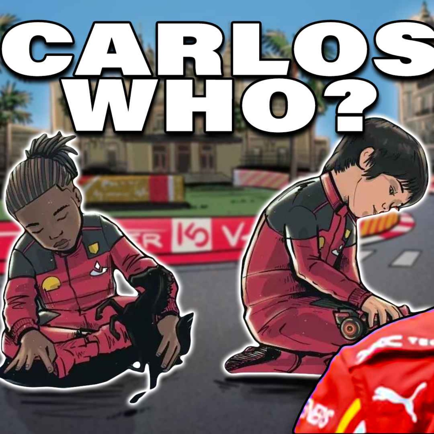 cover art for The Breakup of Carlos Sainz and Ferrari has begun