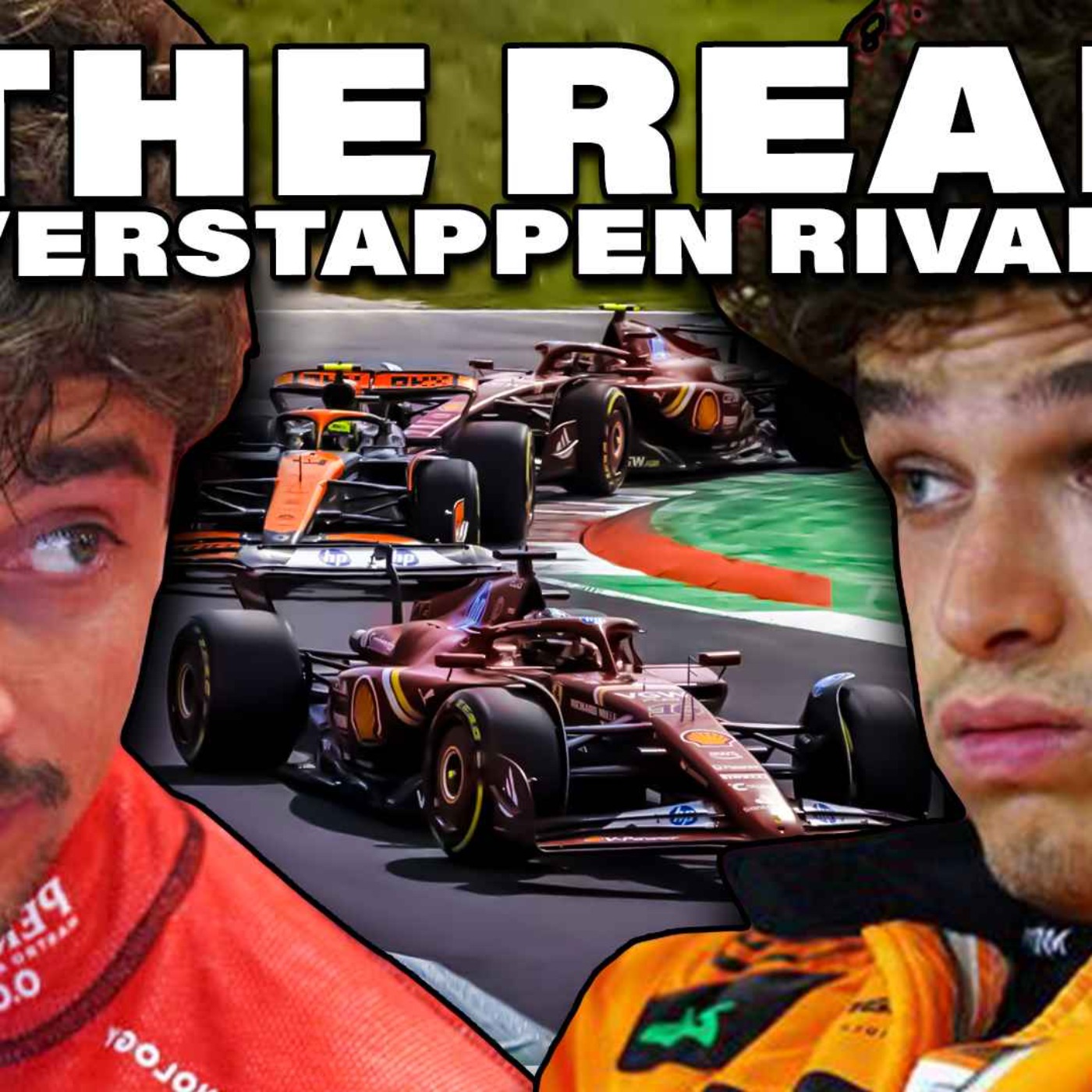 Charles Leclerc's coming for Norris AND Verstappen