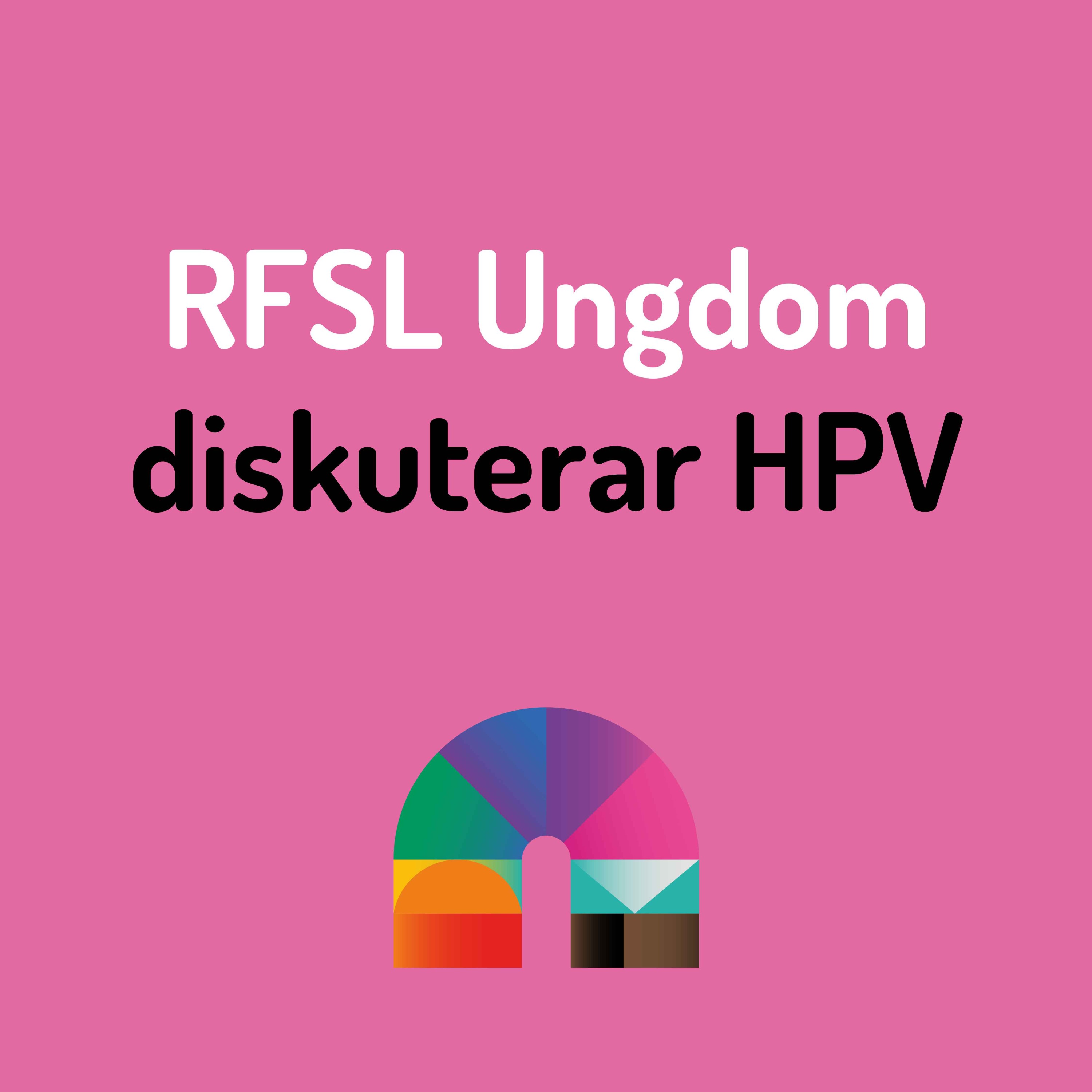 RFSL Ungdom diskuterar HPV podcast artwork