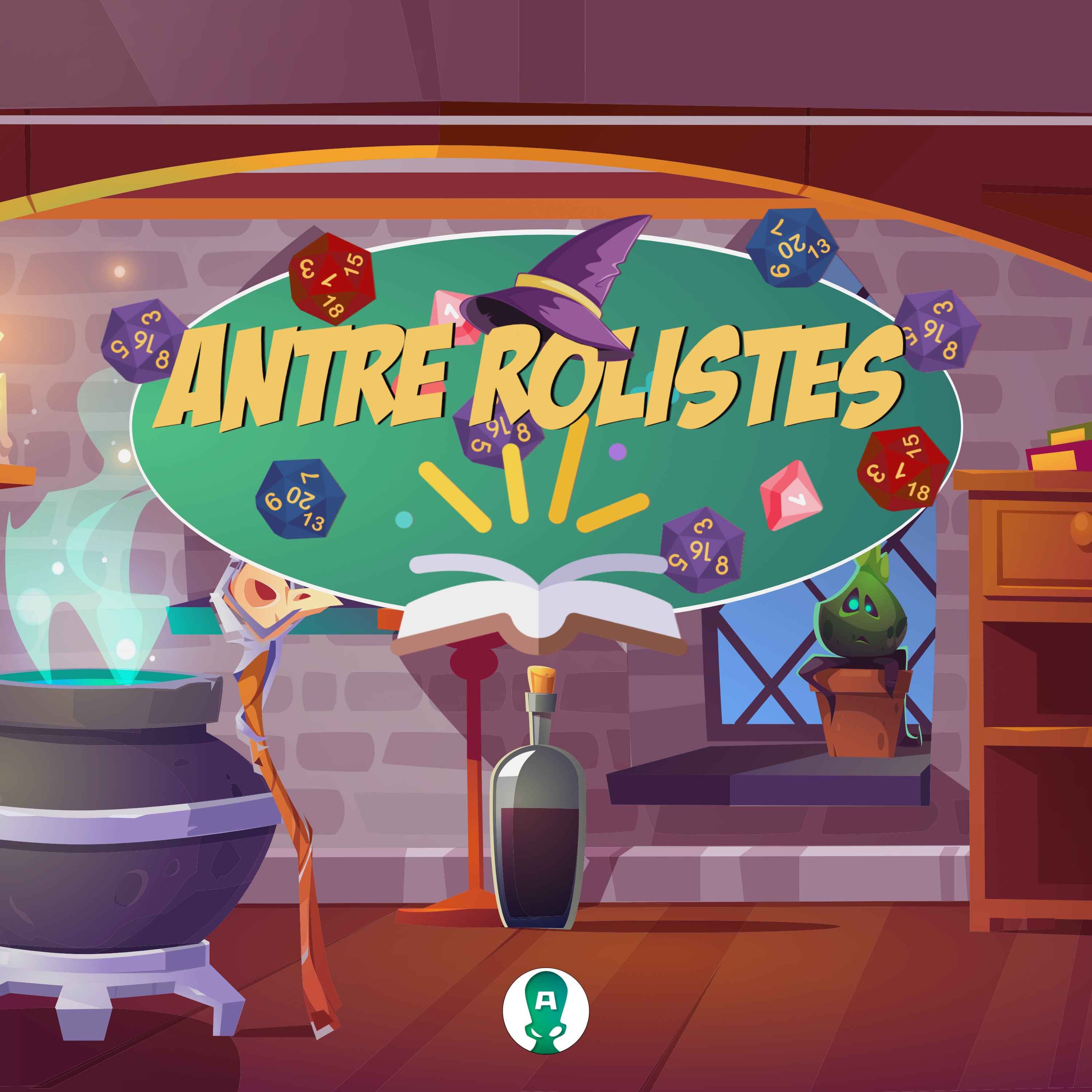 Antre-Rôlistes : Émission jeux de rôle podcast show image