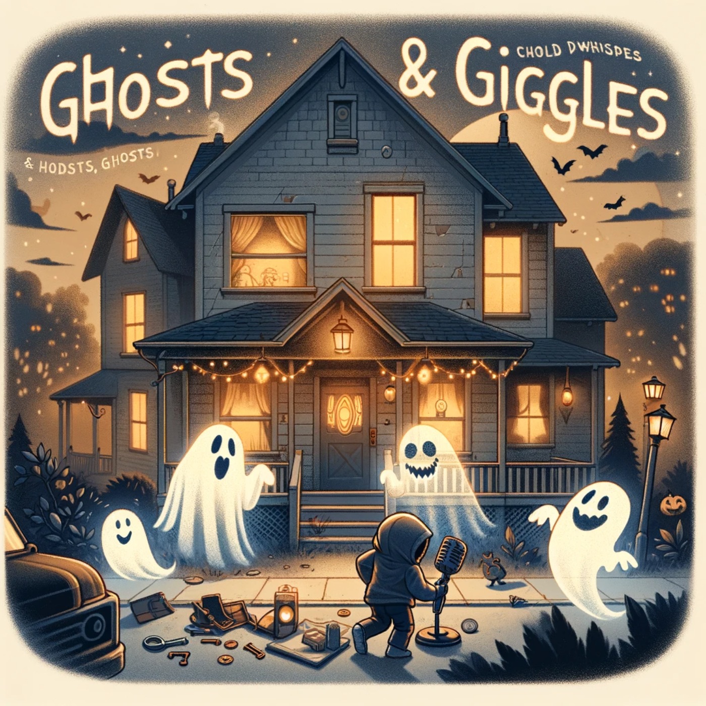 Ghosts & Giggles episode artwork