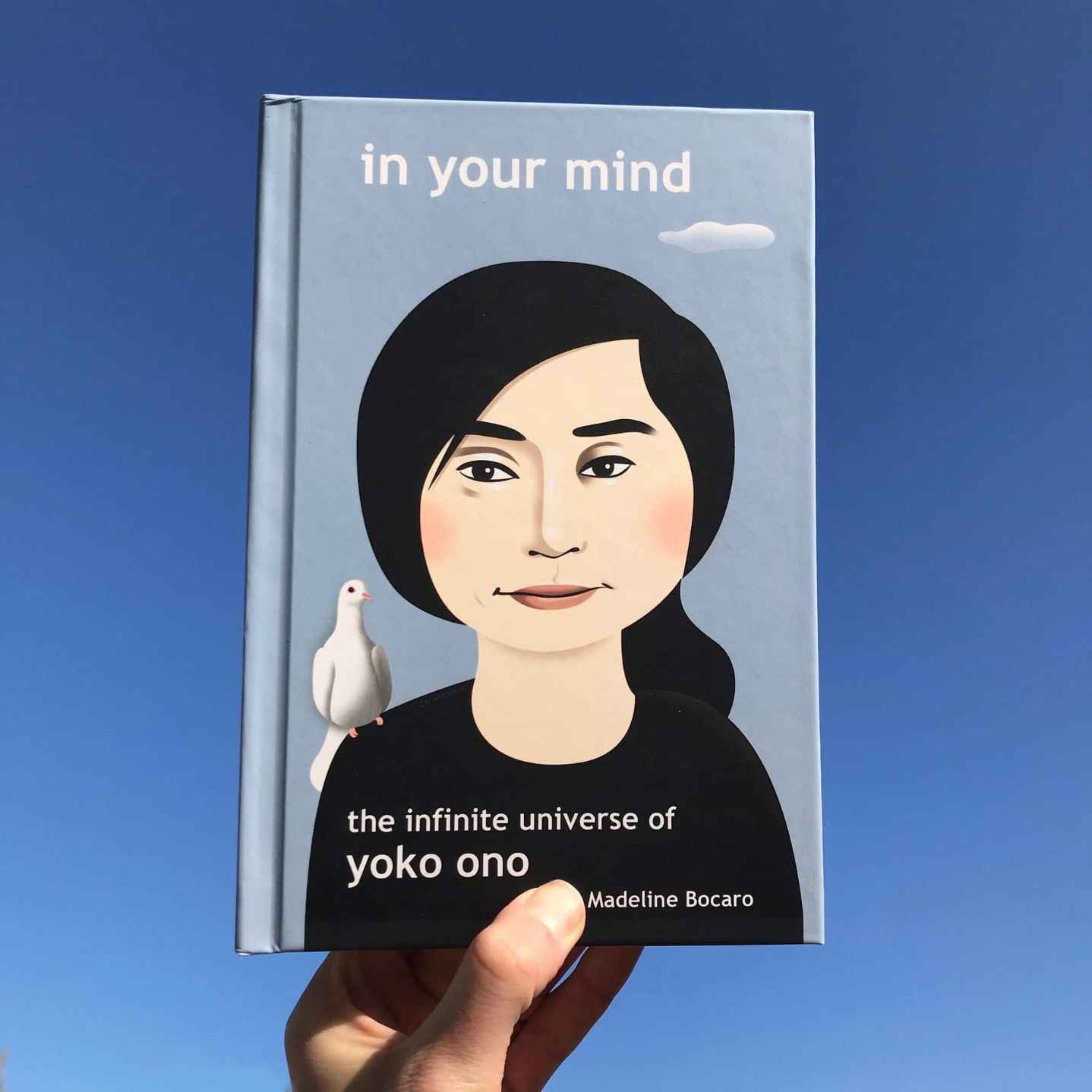 cover art for Yoko Ono; A new book by Madeline Bocaro