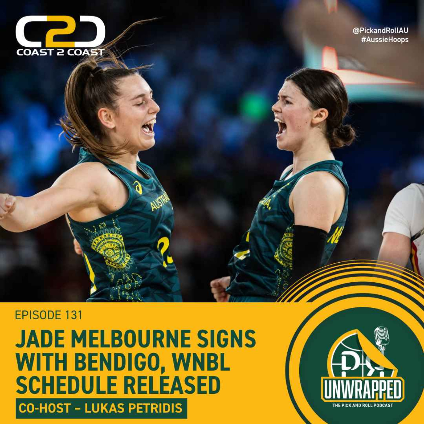Women's Hoops: Jade Melbourne, WNBL Schedule, Caitlin Clark episode artwork