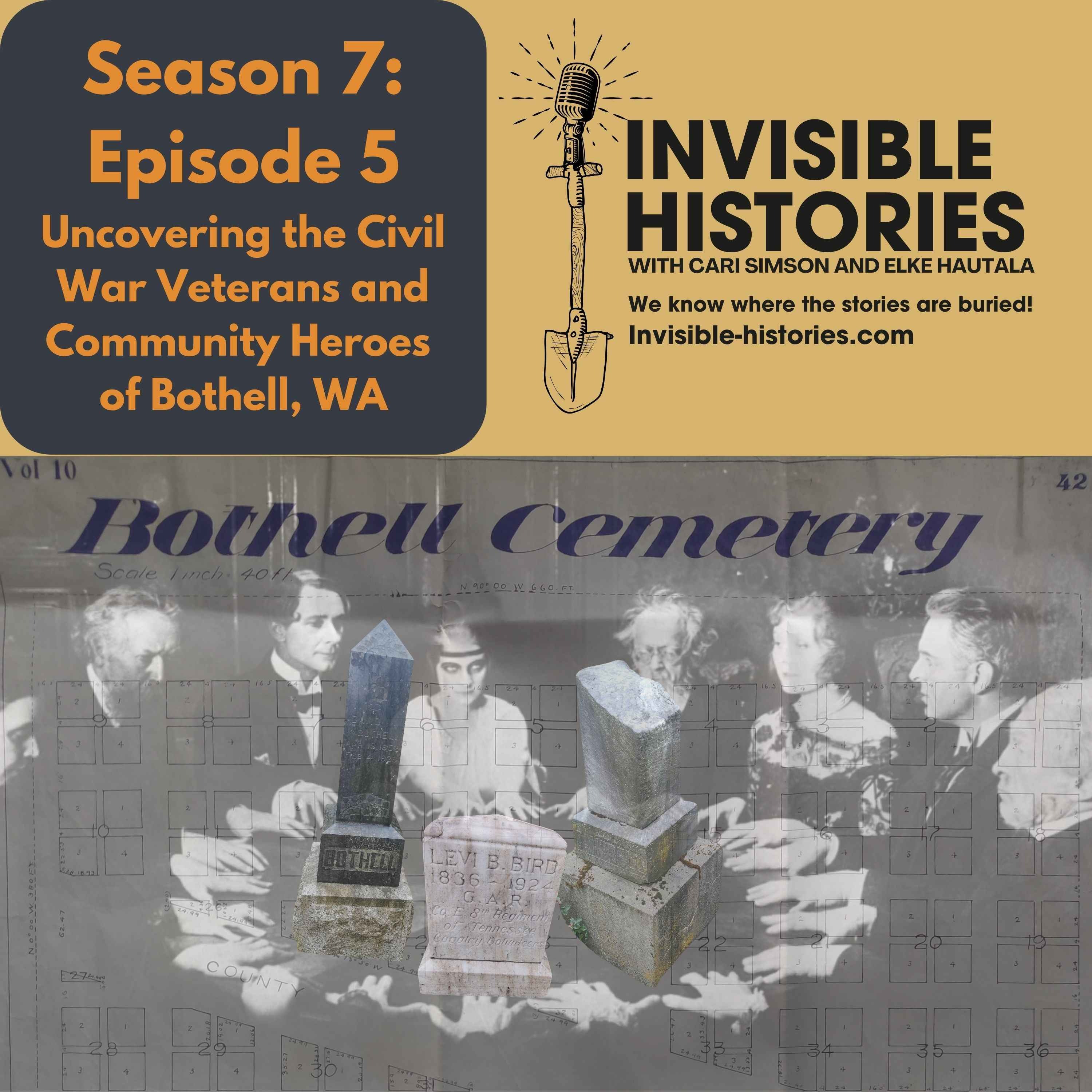 Bothell Pioneer Cemetery: Uncovering the Civil War Veterans and Community Heroes episode artwork