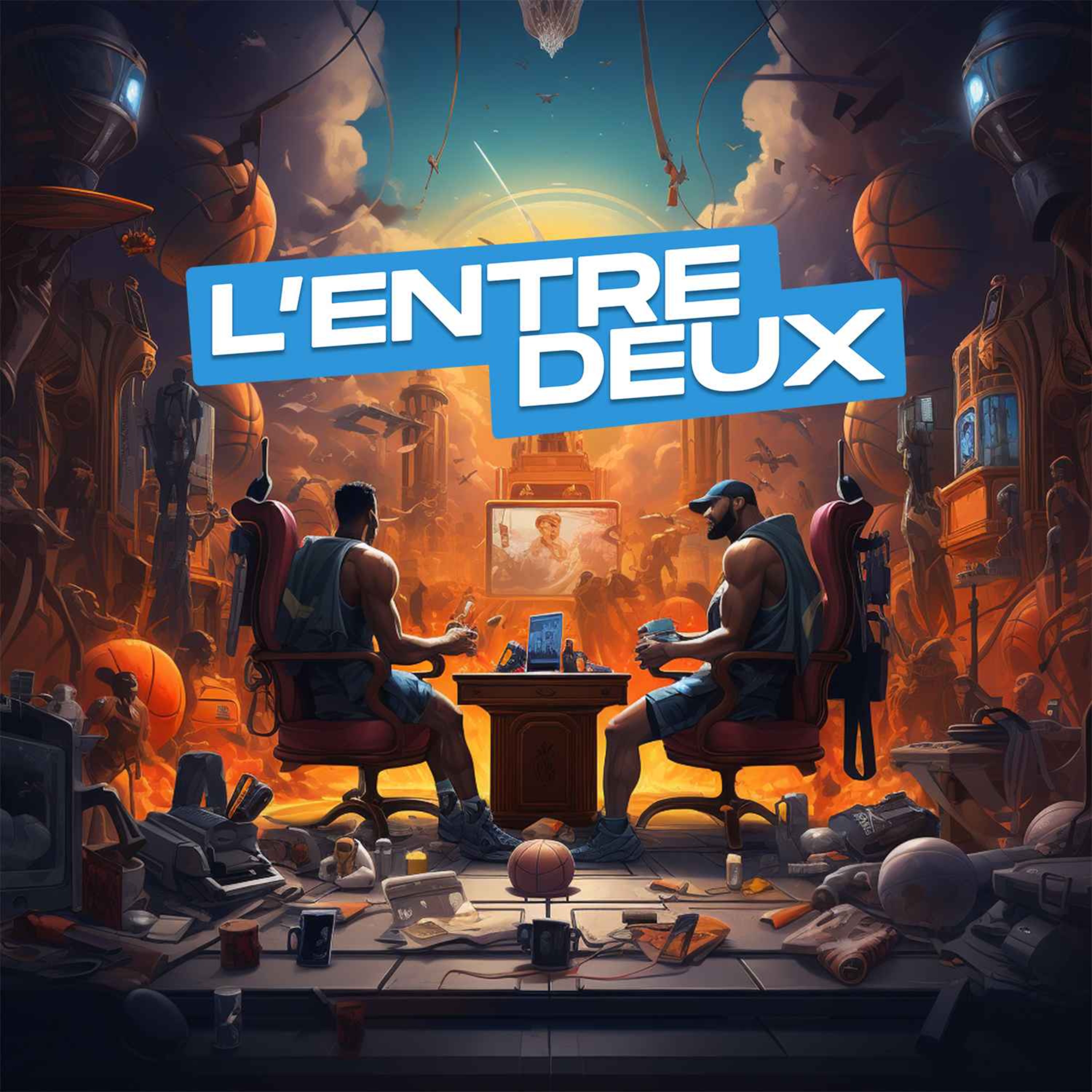 On parle de LeBron James (est-il le GOAT ?!), Russell Westbrook et de George Saint-Pierre avec Totoche | L'Entre Deux #1