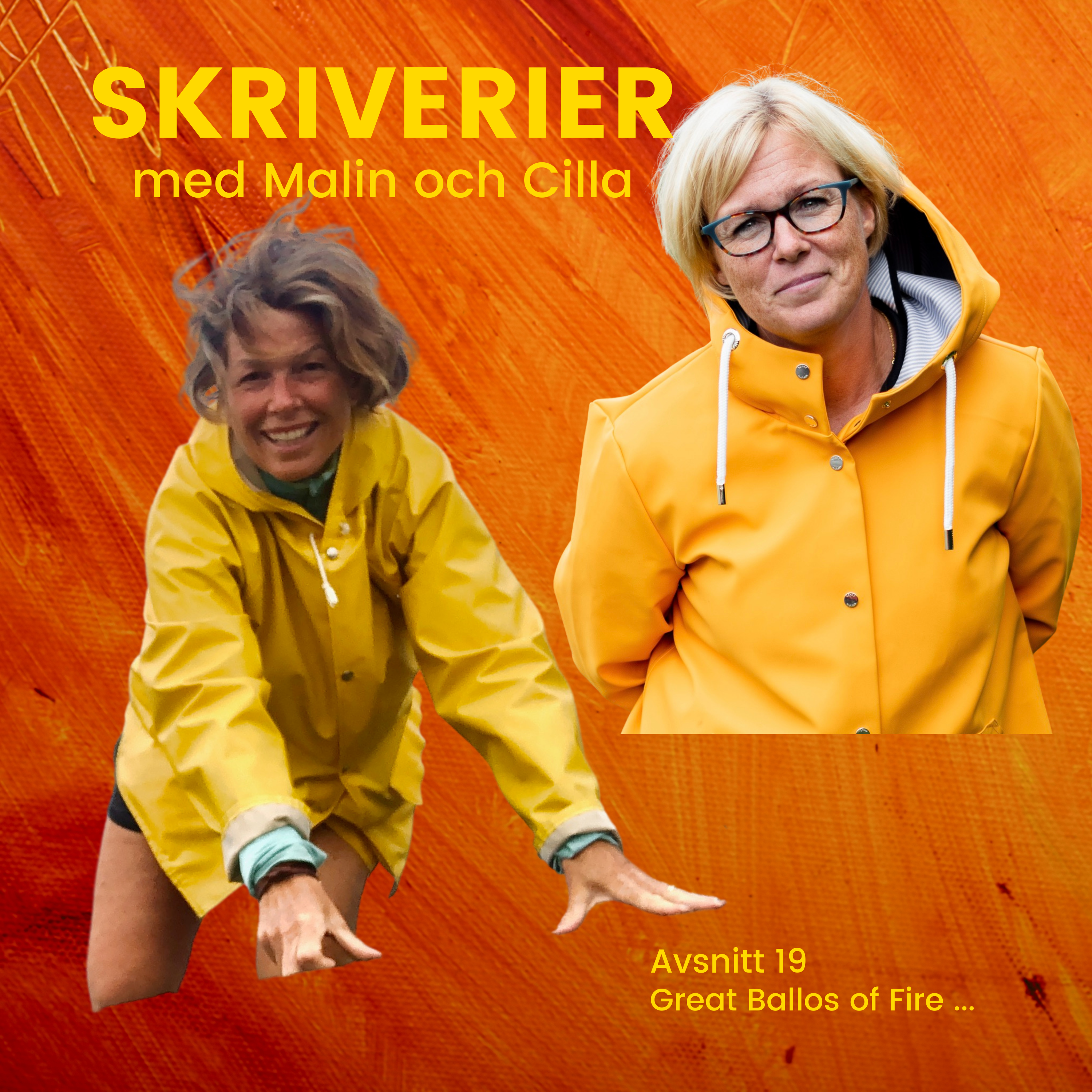 Skriverier med Malin och Cilla