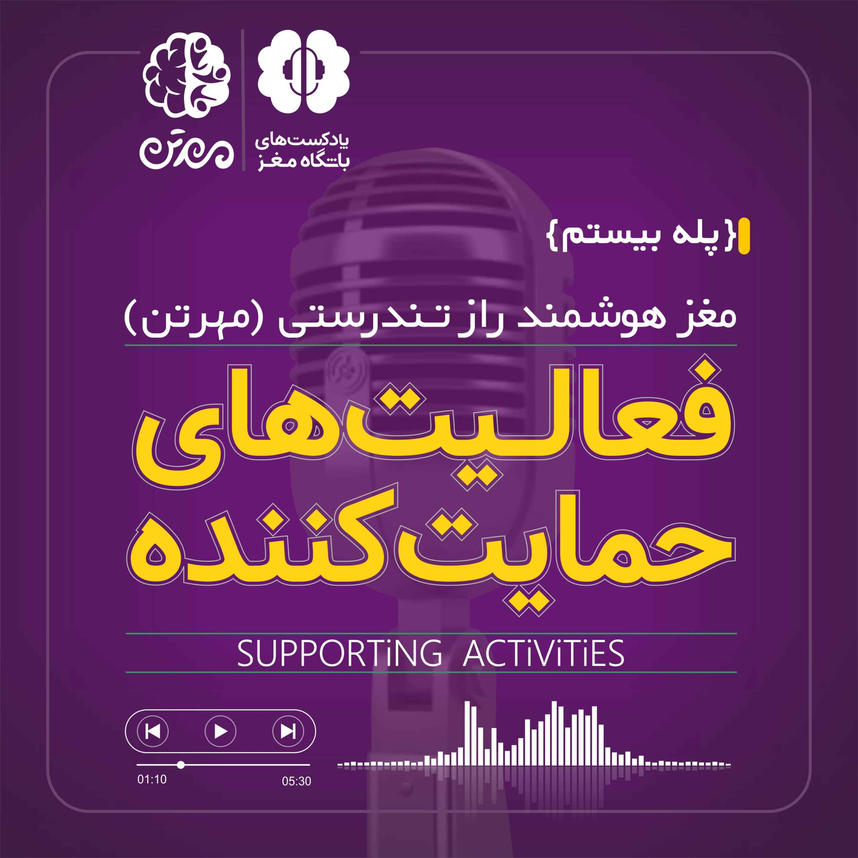 پله بیستم: فعالیت‌های حمایت کننده