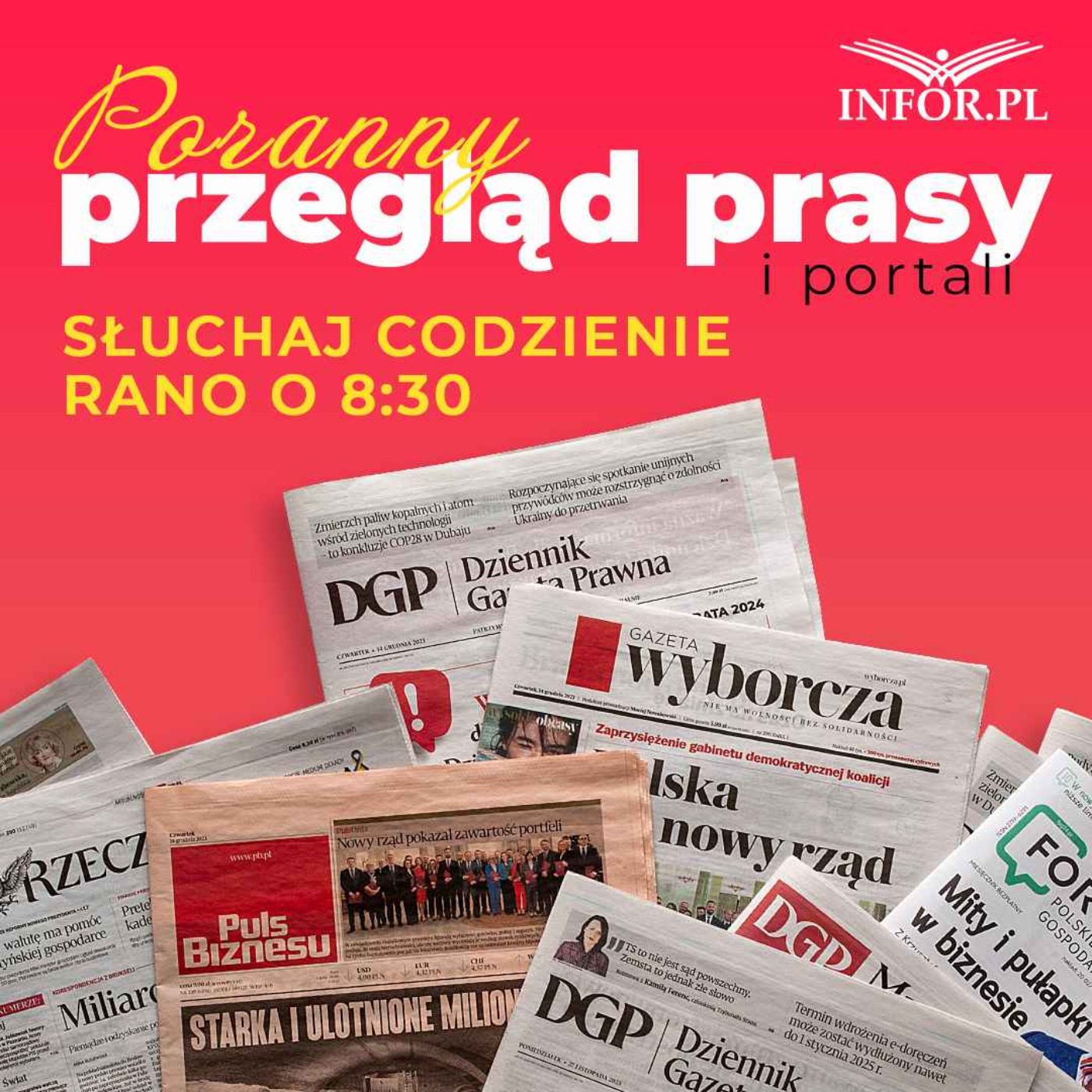 Przegląd prasy i portali na INFOR.PL [14.02.2024] episode artwork