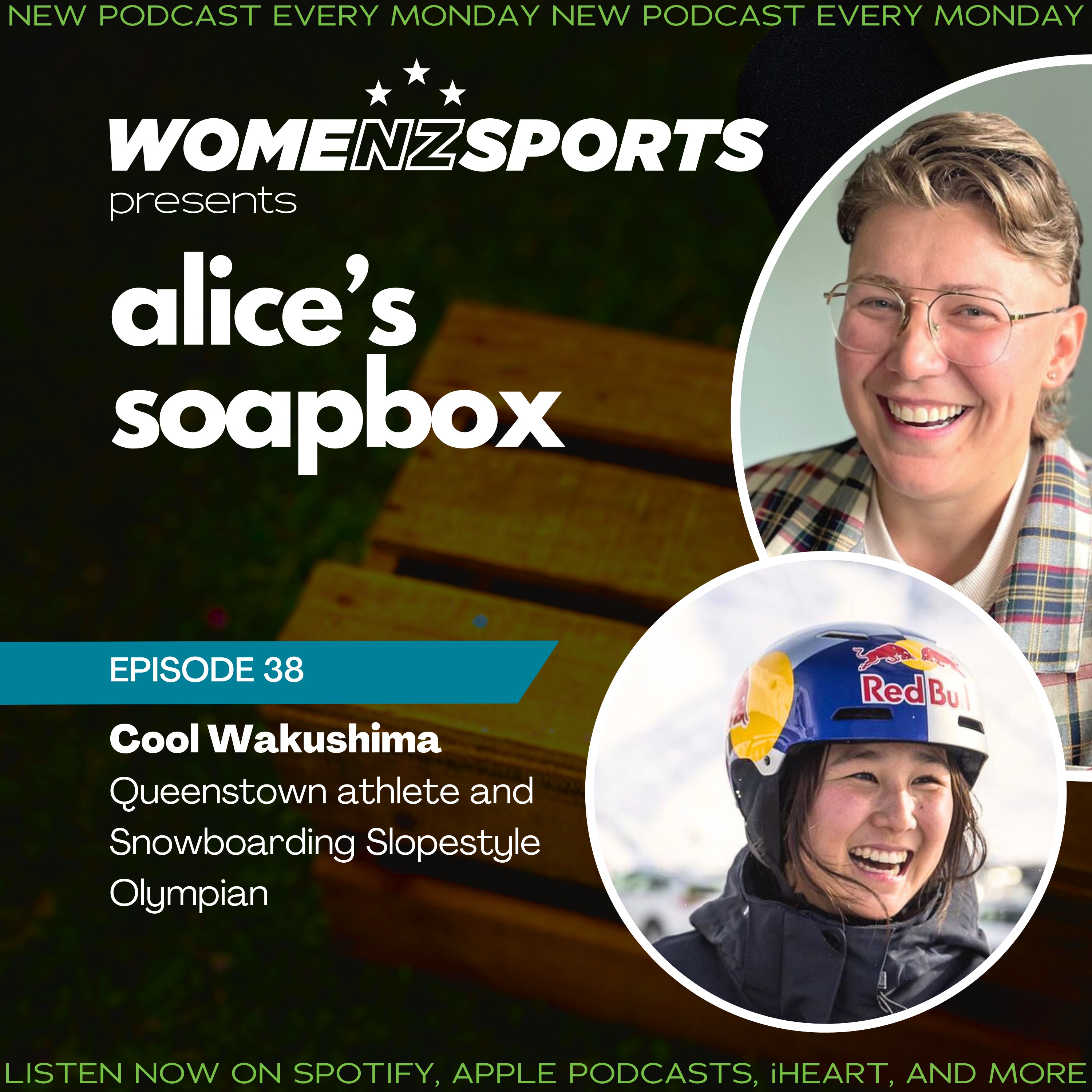 WOMENZSPORTS presents Alice's Soapbox - Cool Wakushima (Snowboarding)