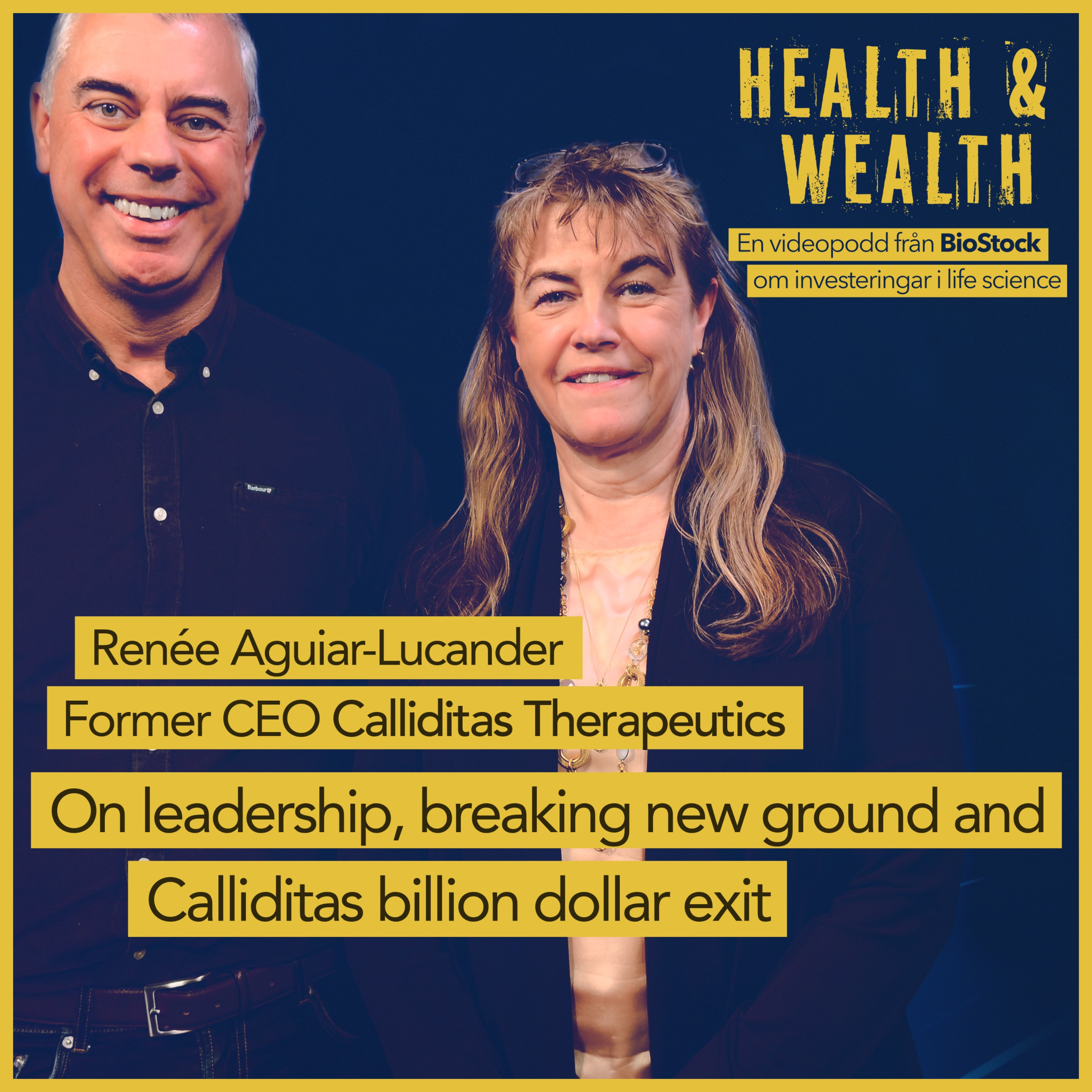 On leadership, breaking new ground and Calliditas billion dollar exit episode artwork