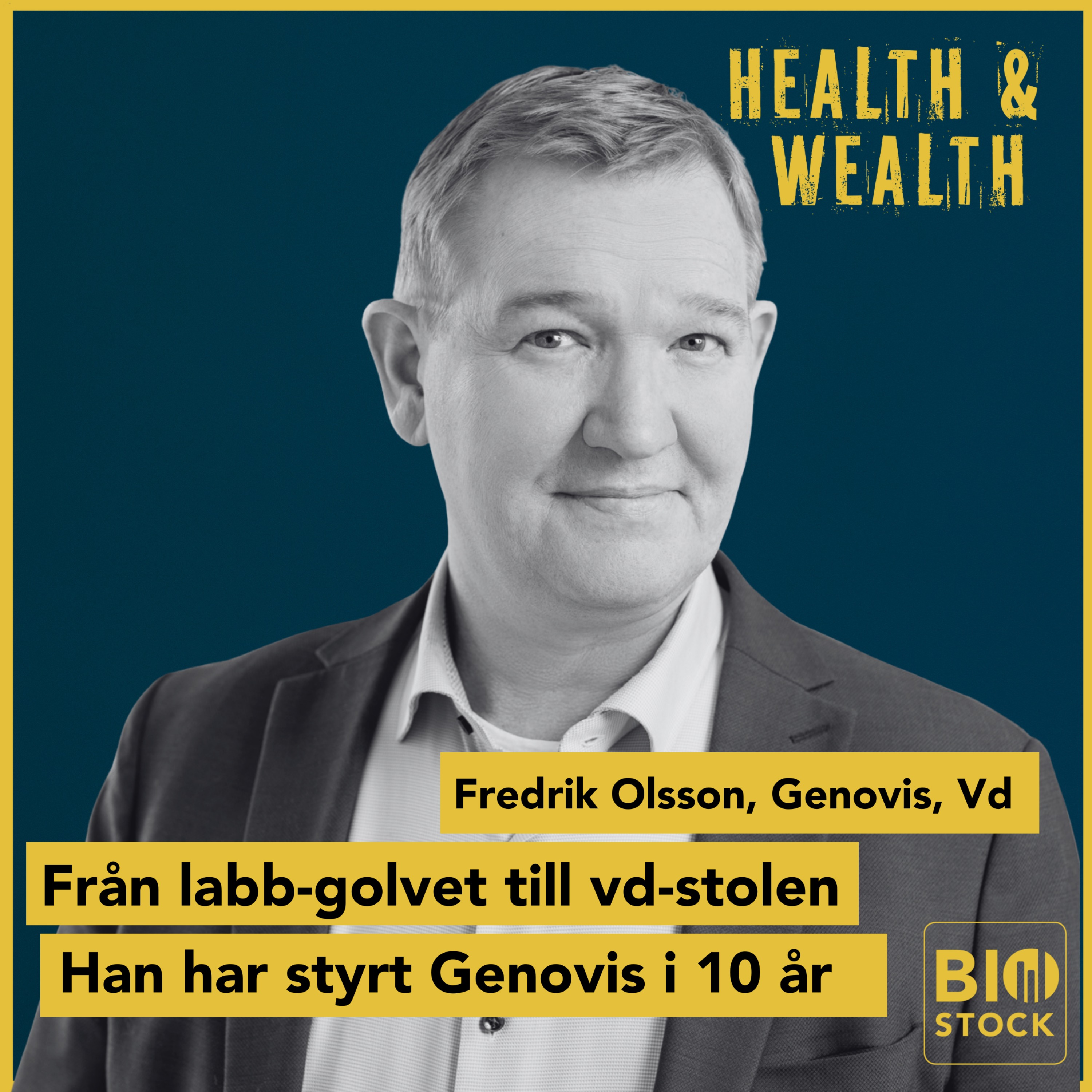 Från labbgolvet till vd-stolen – han har styrt Genovis i 10 år episode artwork