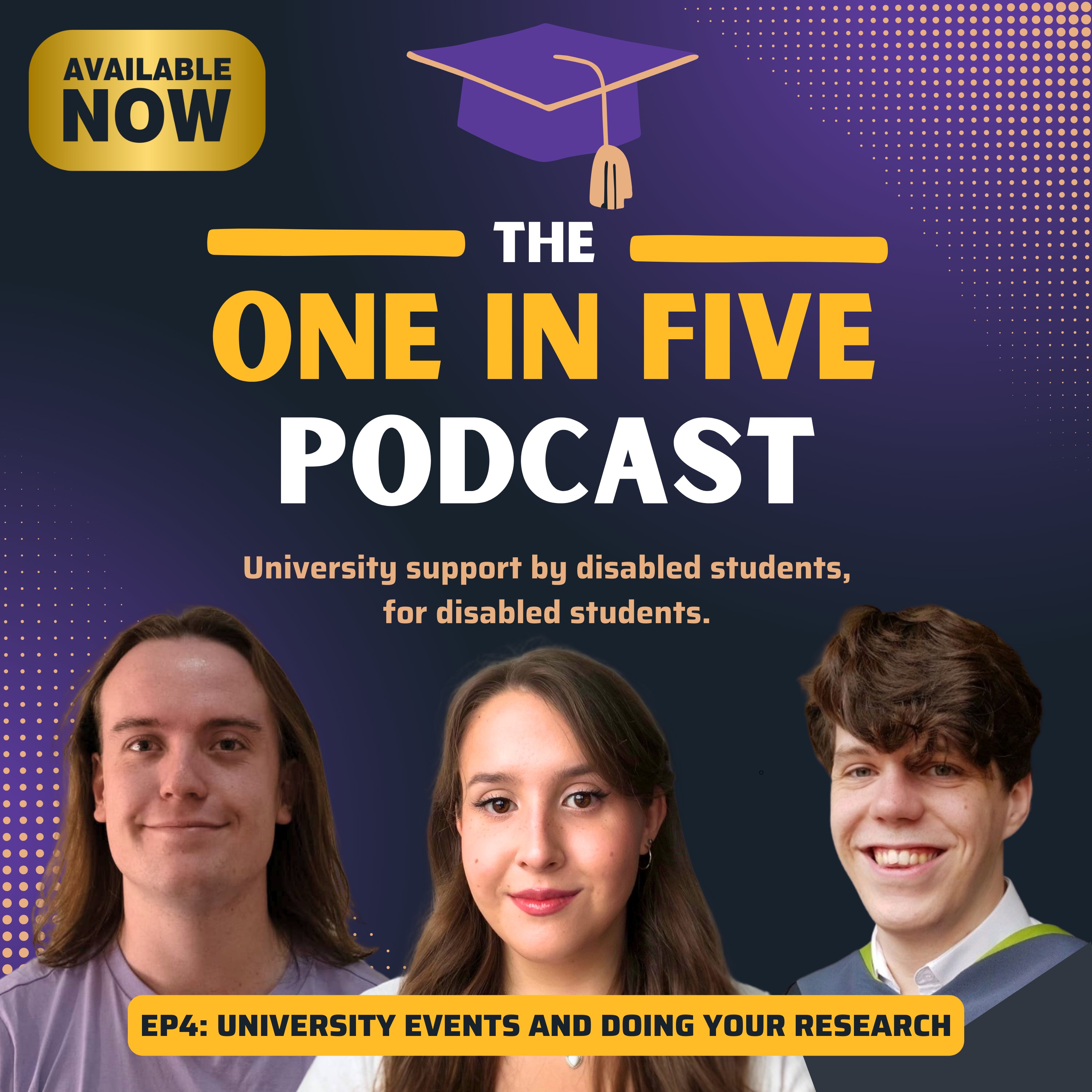 cover art for University events and doing your research - Episode 4