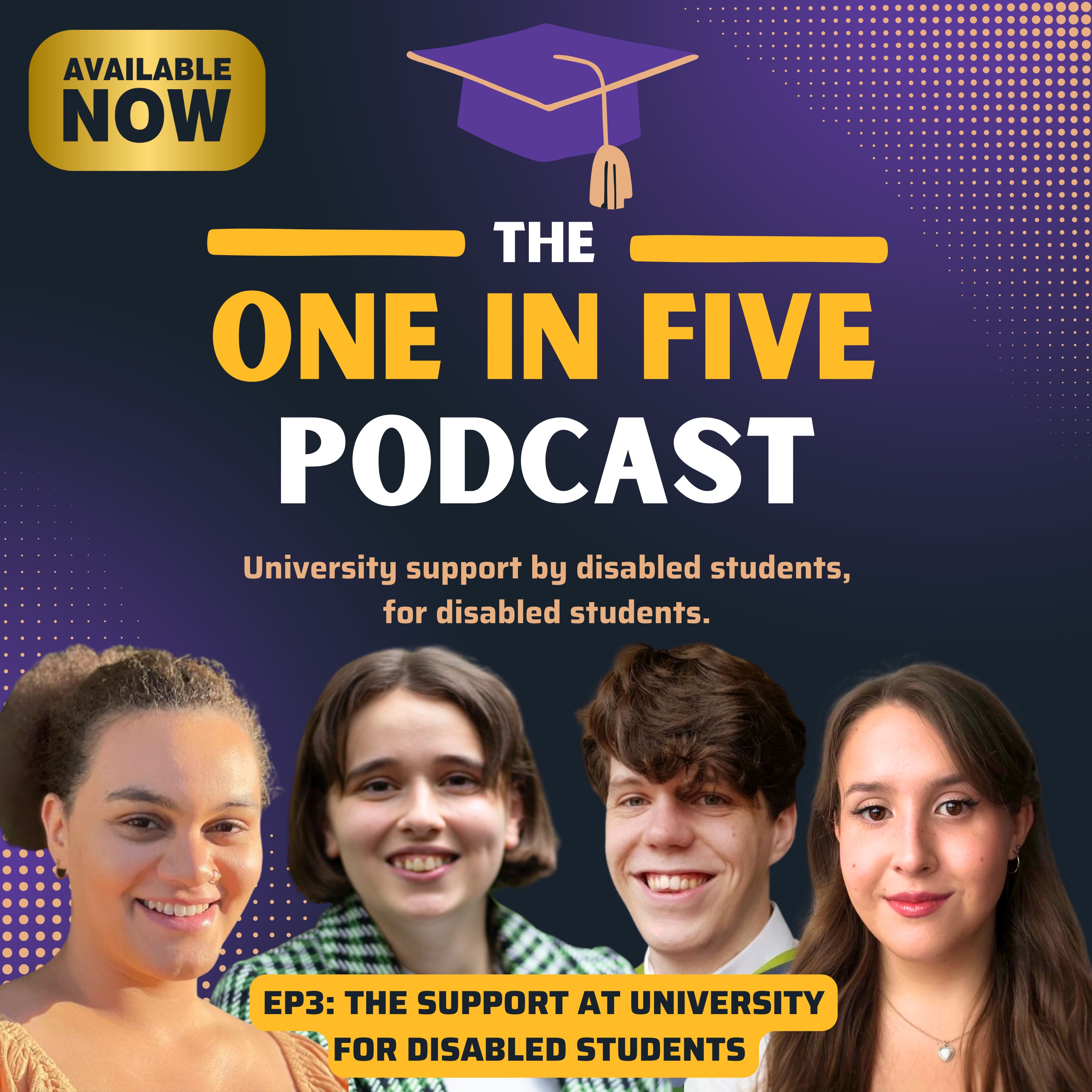 cover art for The support at university for disabled students - Episode 3