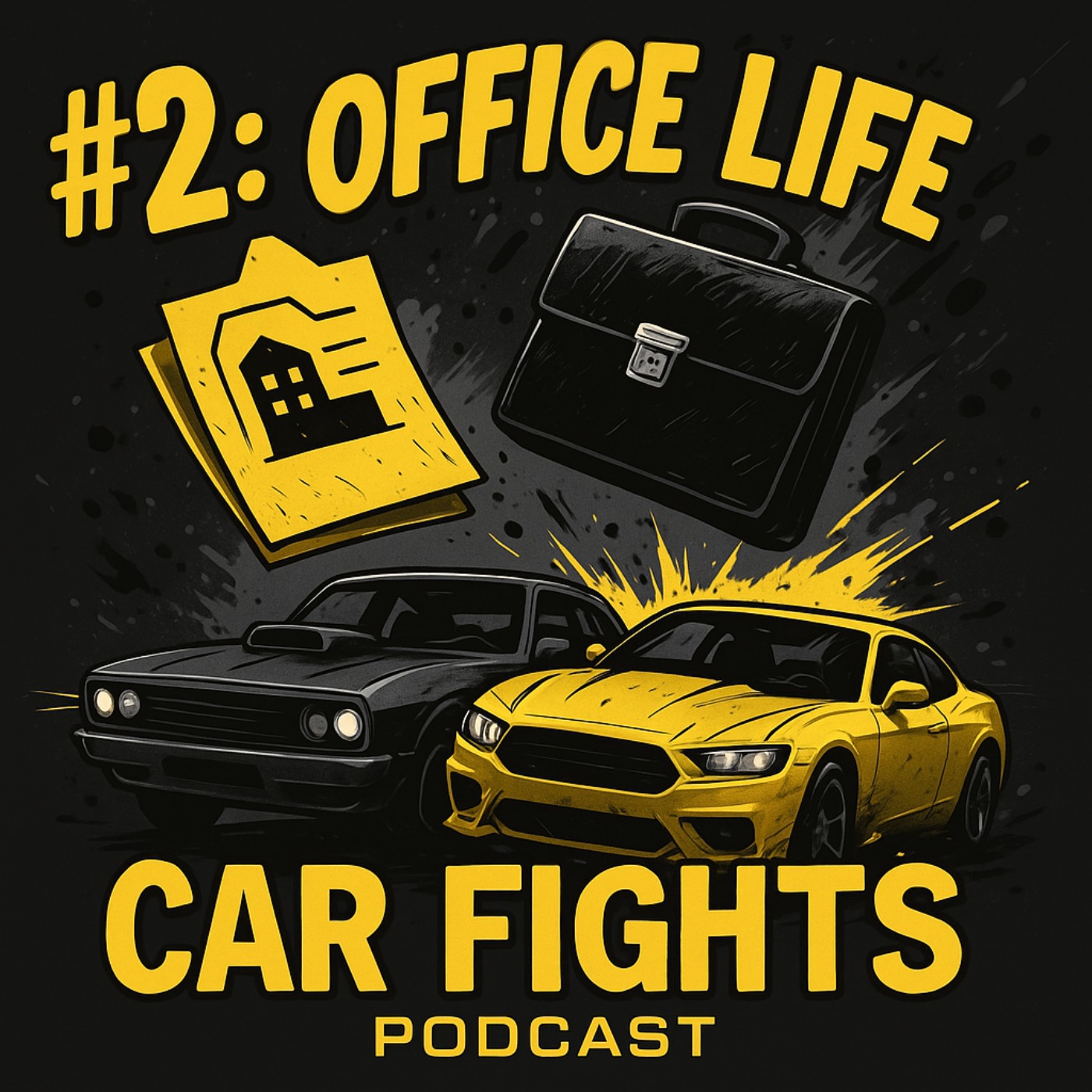 #2: Office Life to Car Fights episode artwork