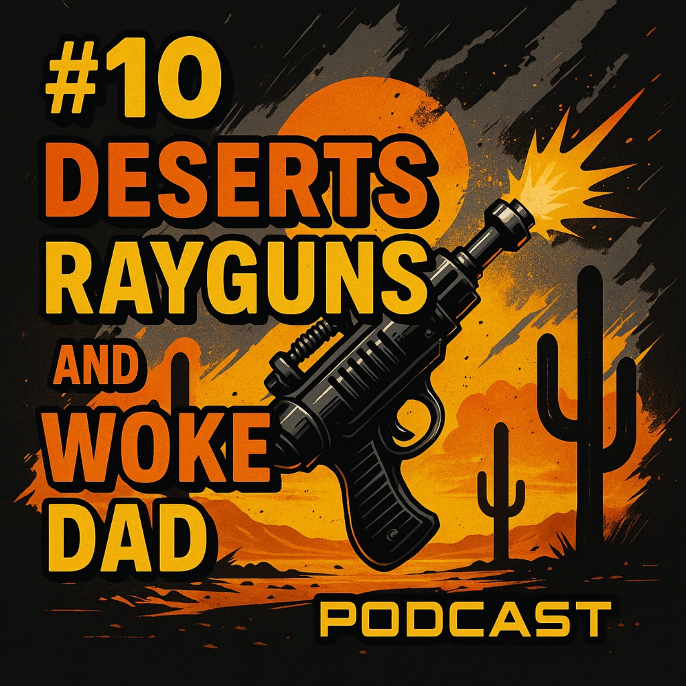 #10: Deserts, Rayguns and Woke Dad. episode artwork