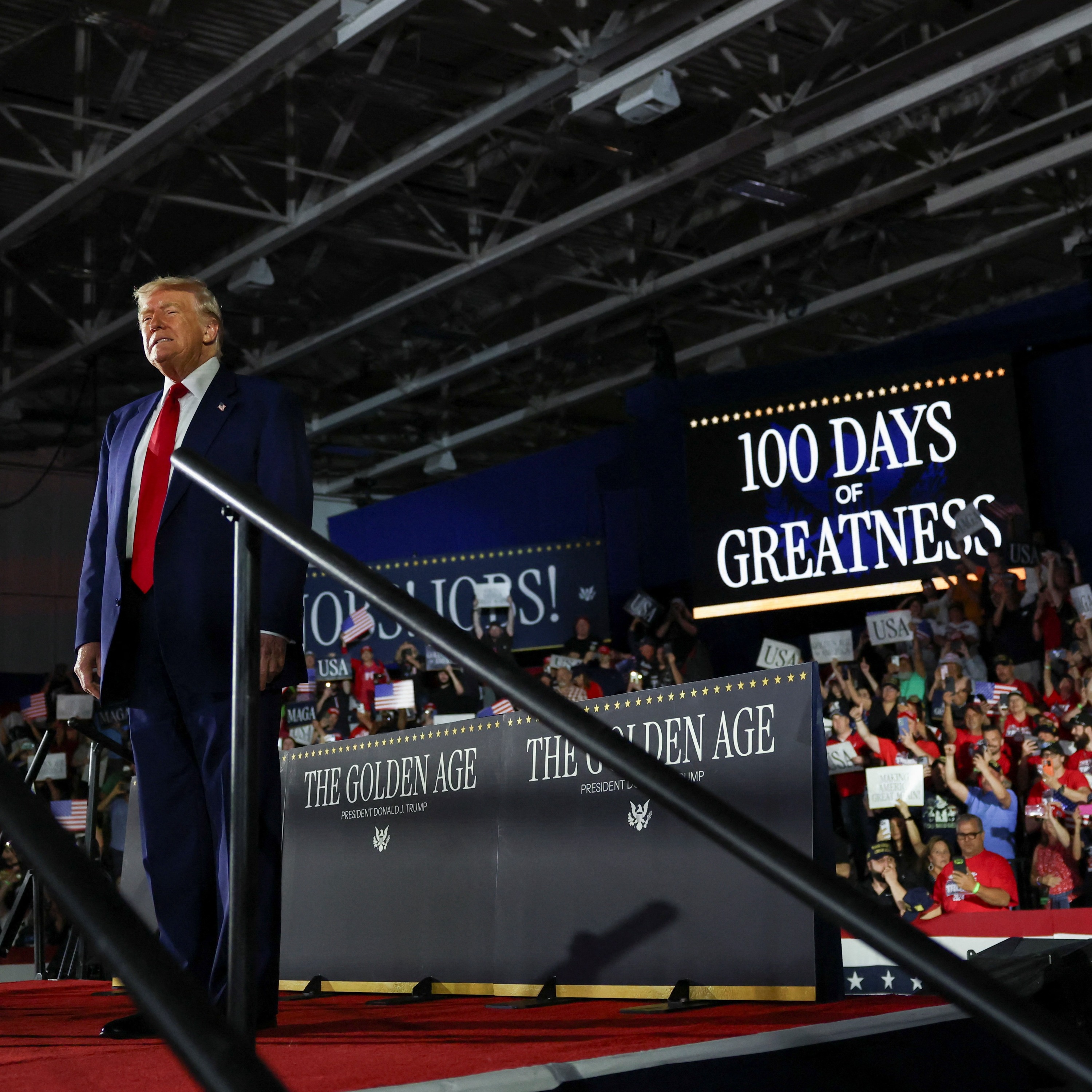 100 days of Trump: The good, the bad and the ugly