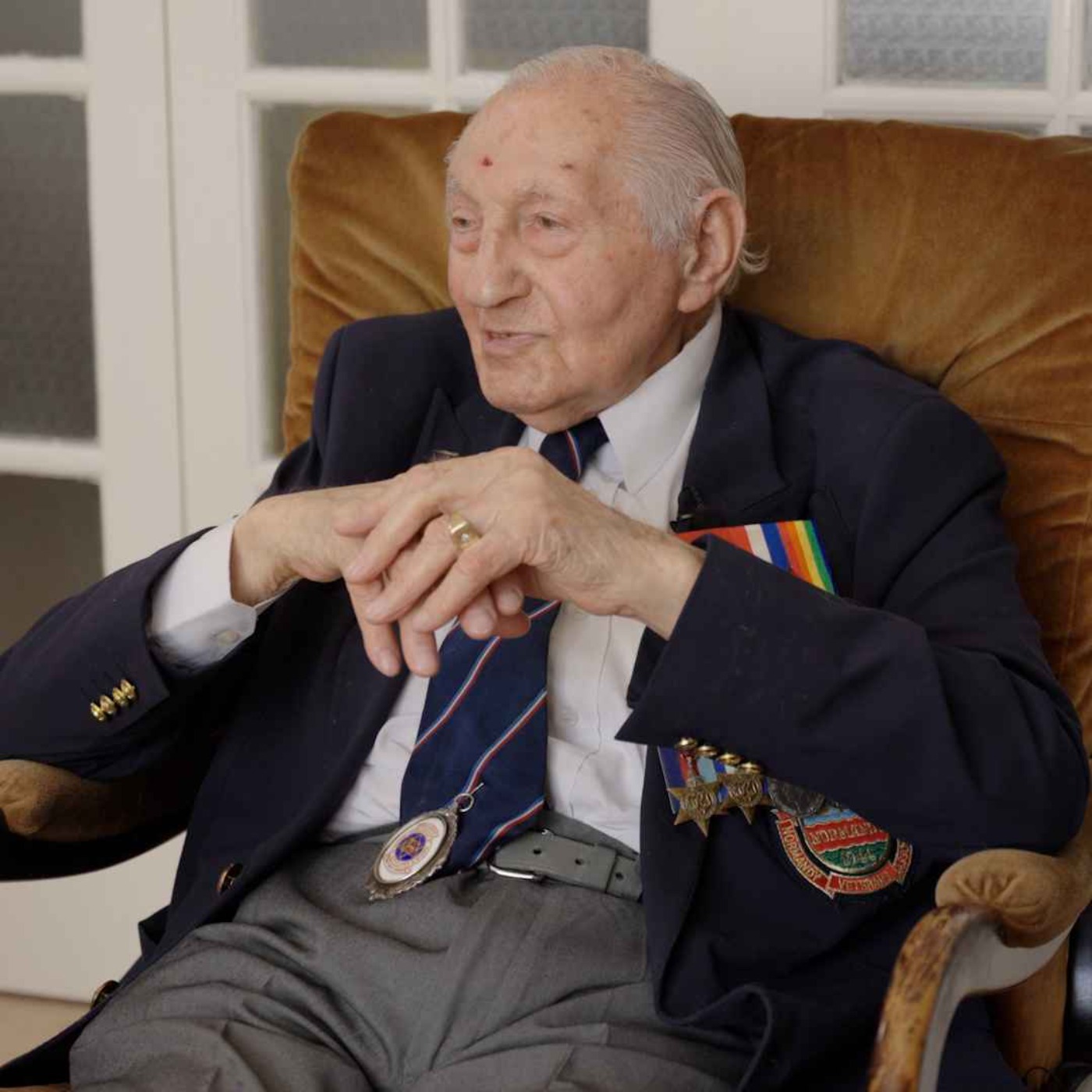 'I landed on the Normandy beaches and met Bergen-Belsen inmates'