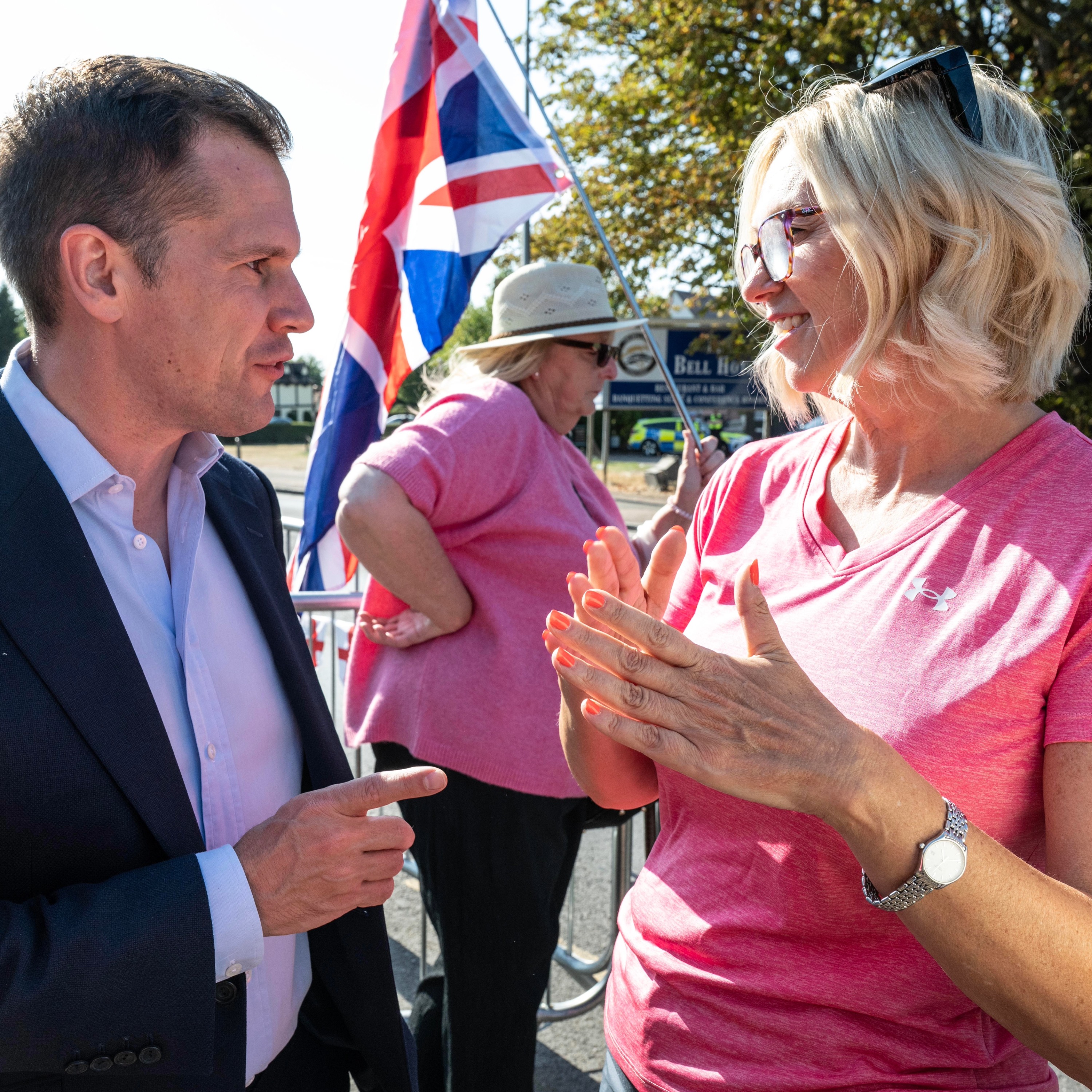 Lindsey Thompson: I'm an Epping "pink lady" - we're ordinary people, not far-right thugs
