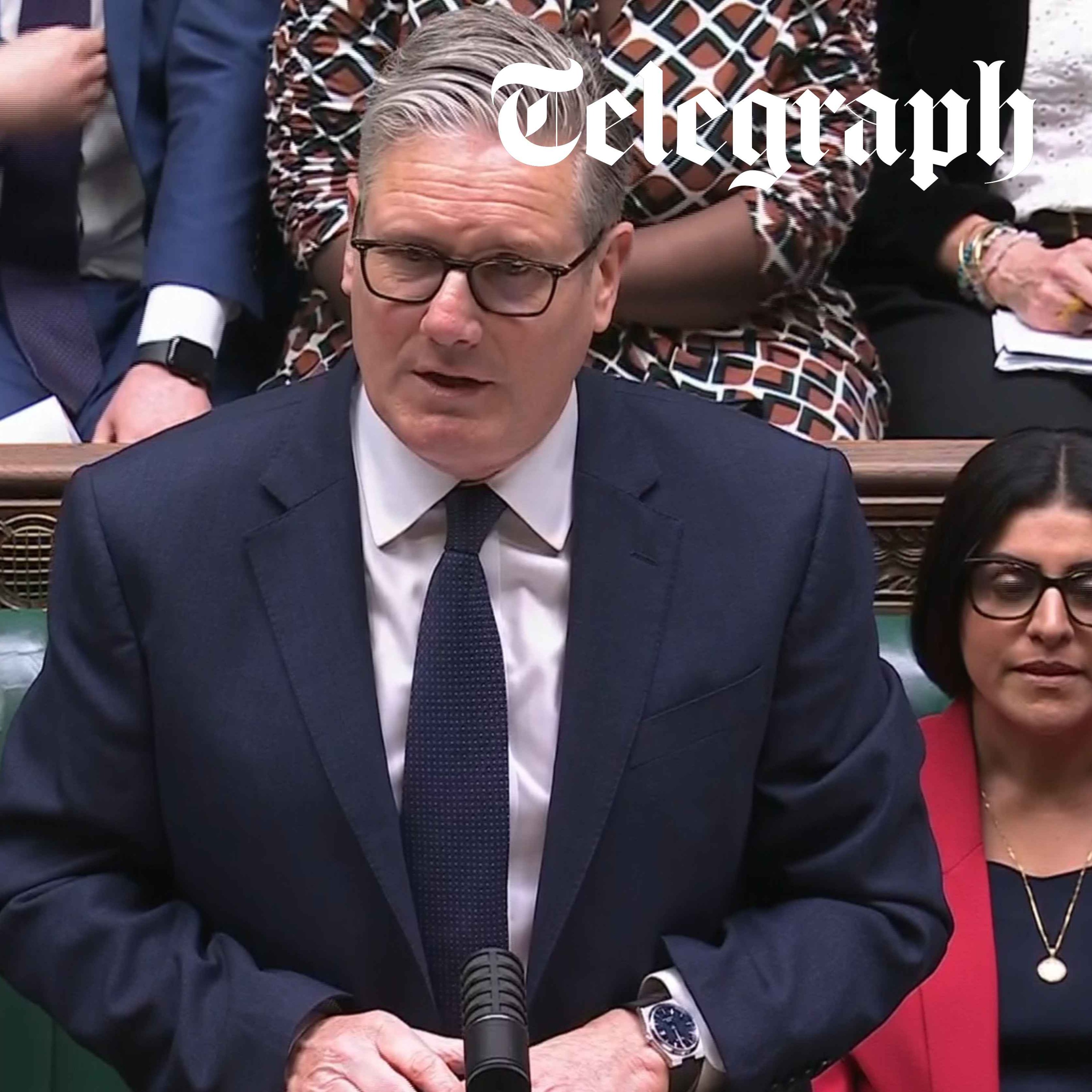 ‘A boring, dull, whiny wet sock!’: Starmer blasted at PMQs over defence spending