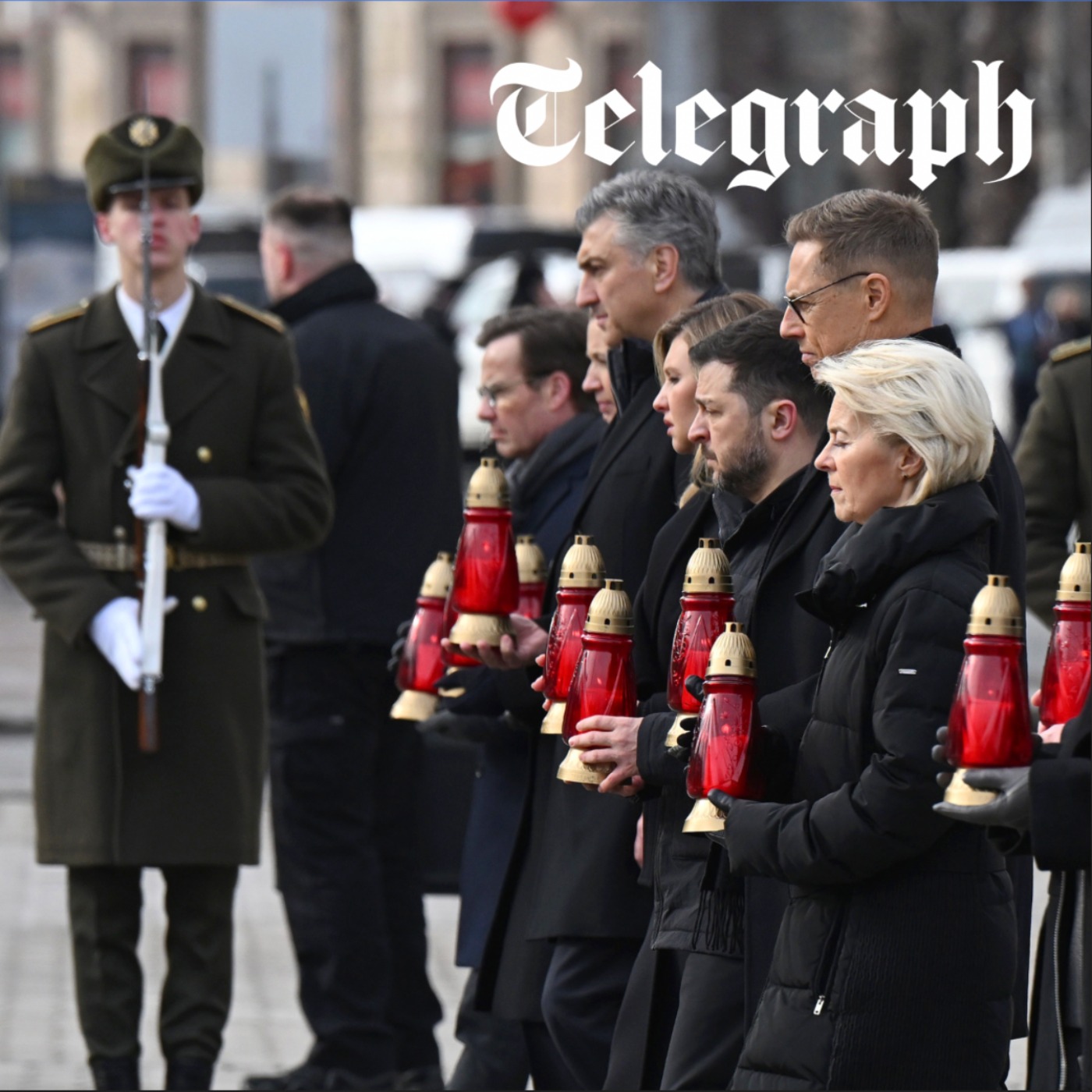 Russian troops now being ‘killed faster than Kremlin can recruit’ & world leaders gather in Kyiv to mark fourth anniversary of full-scale war