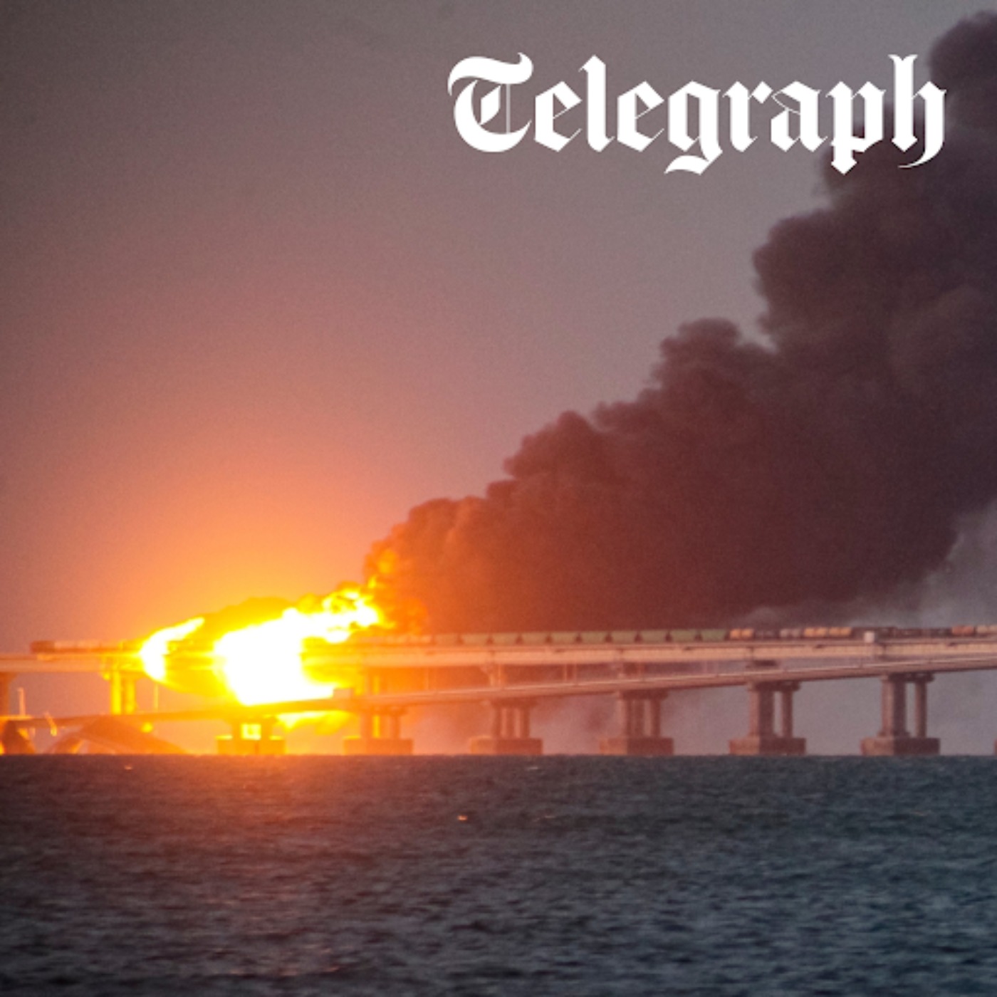 Ukraine destroys key bridges to 'strangle' occupied Crimea & shock resignation by UK Defence Secretary John Healey episode artwork