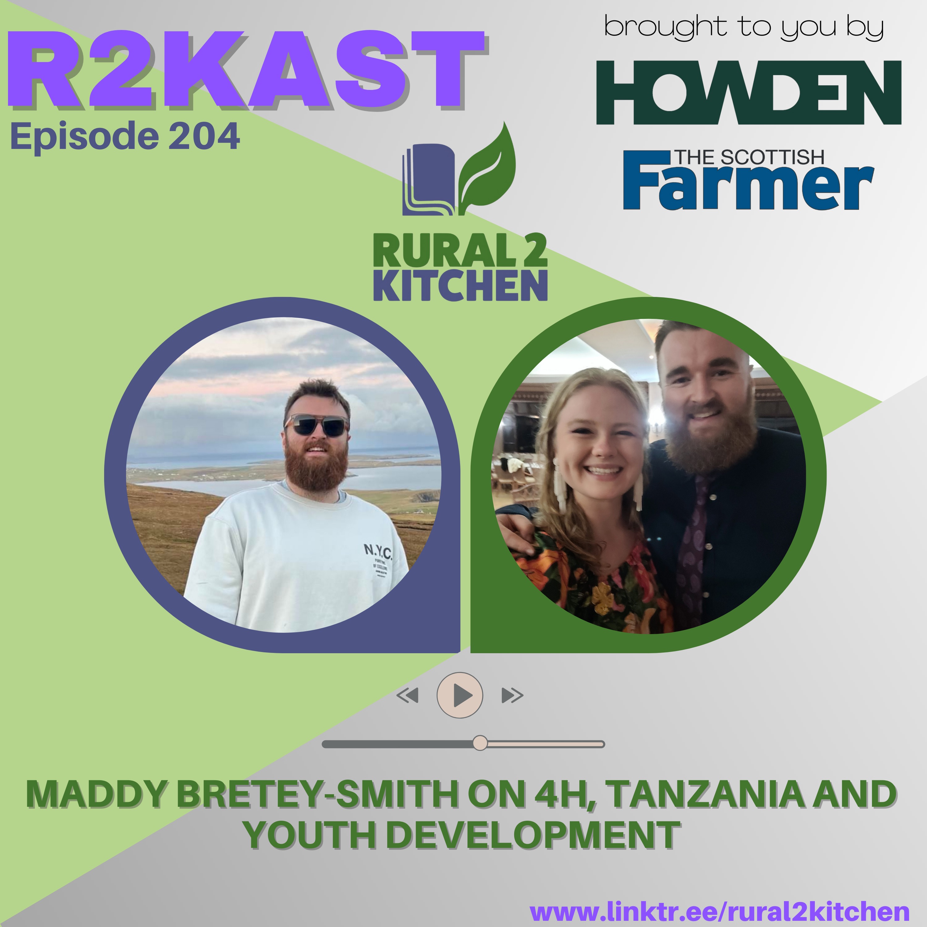 cover art for R2Kast 204 - Maddy Bretey-Smith on 4H, Tanzania and youth development