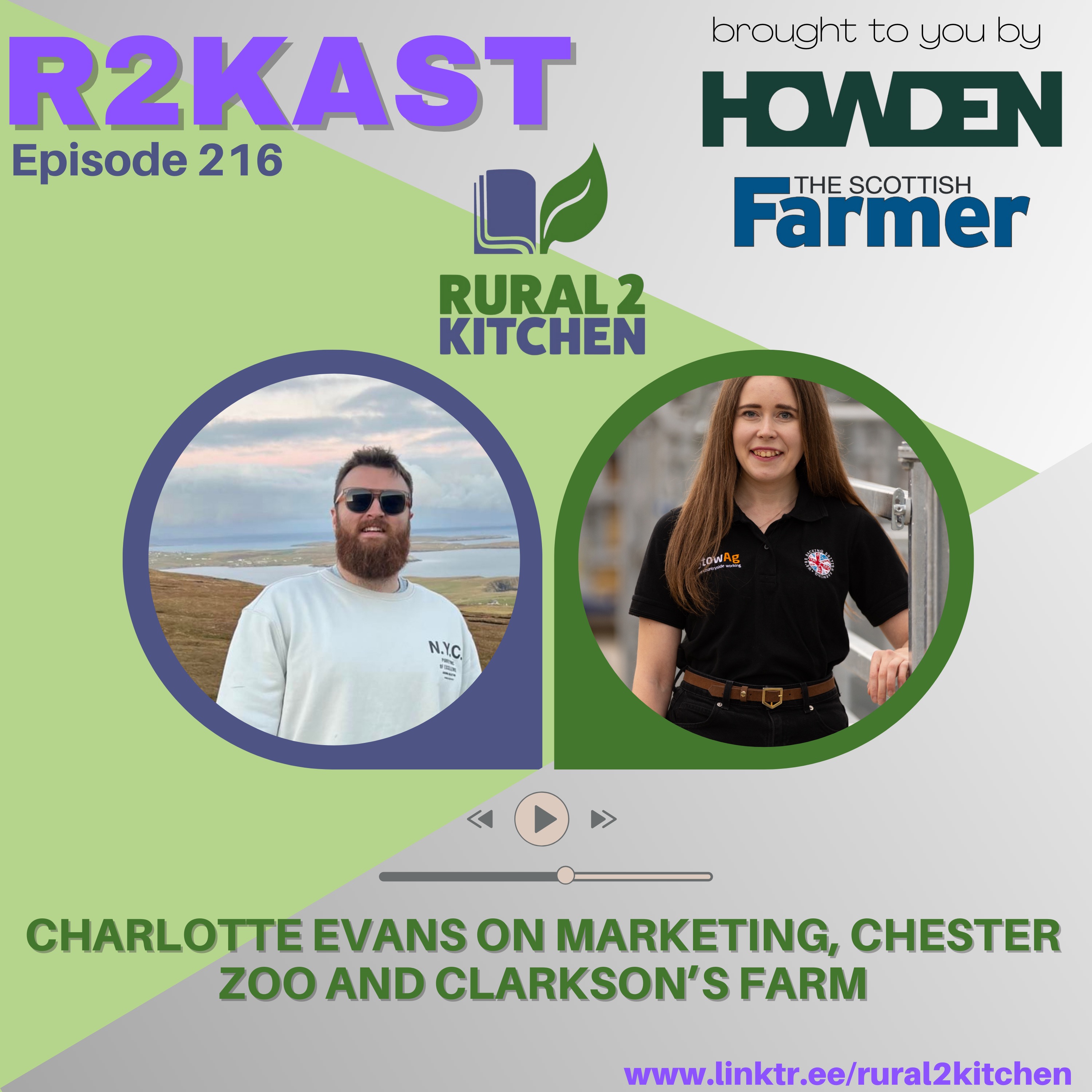 R2Kast 216 - Charlotte Evans on marketing, Chester Zoo and Clarkson’s Farm