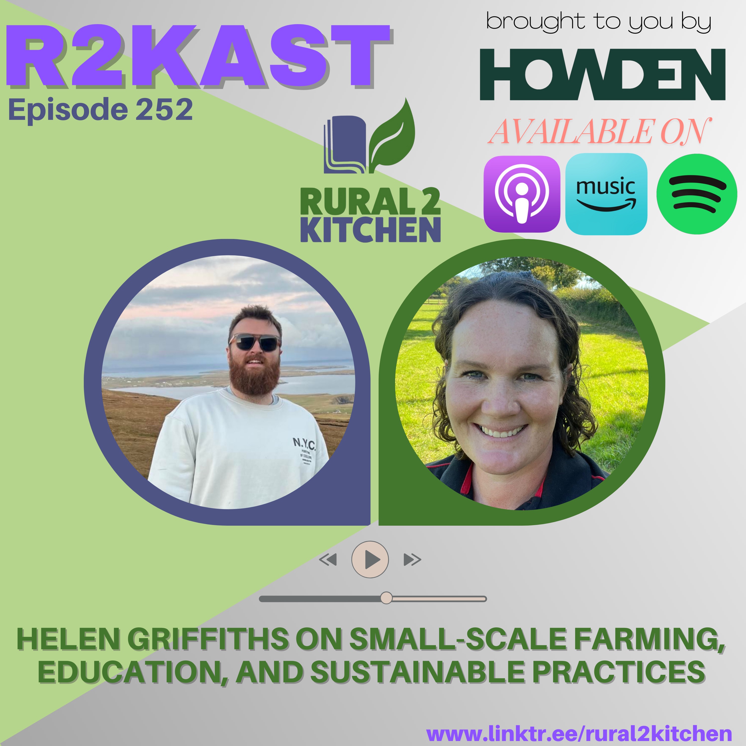 R2Kast 252 - Helen Griffiths on Small-Scale Farming, Education, and Sustainable Practices