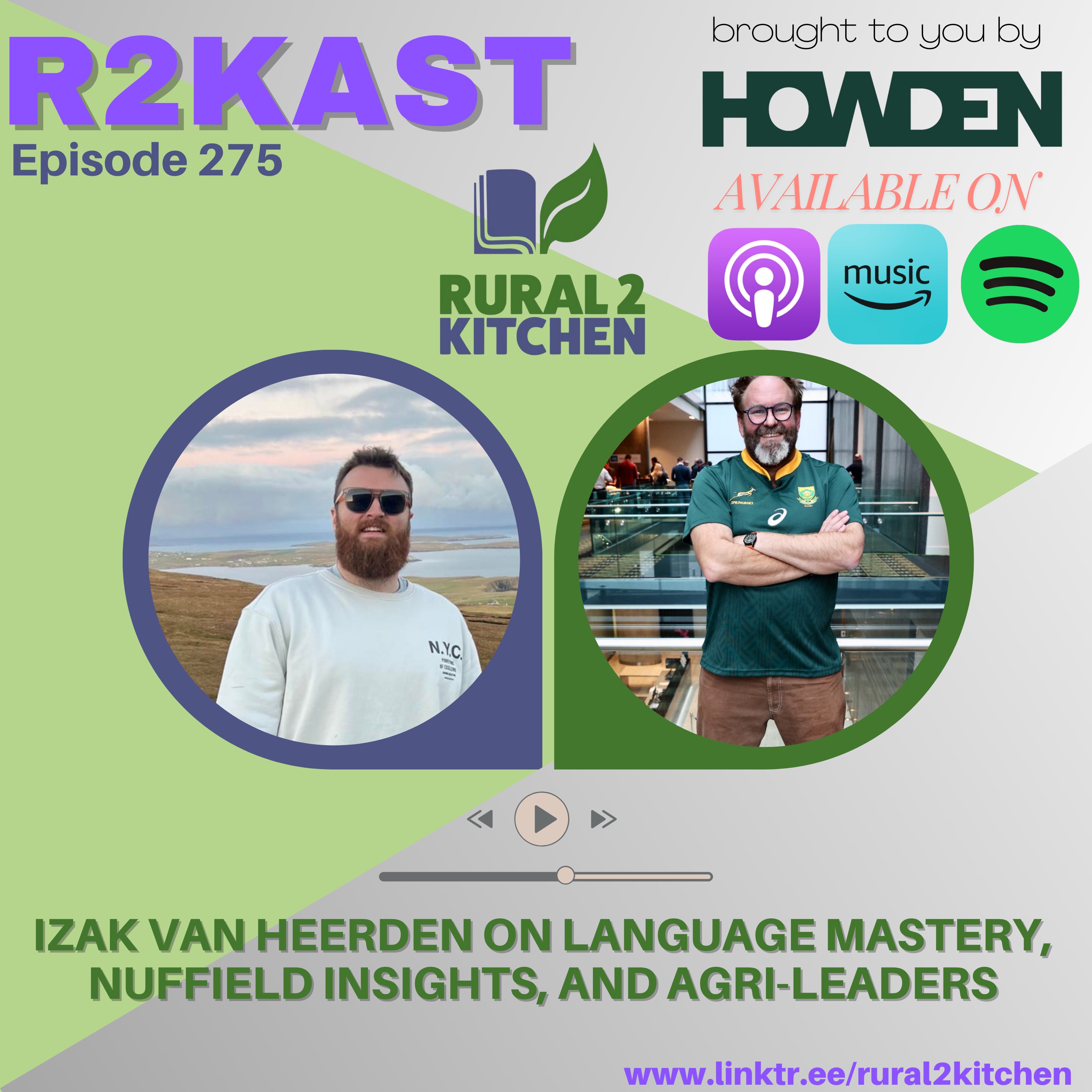 R2Kast 275 - Izak van Heerden on Language Mastery, Nuffield Insights, and Agri-Leaders