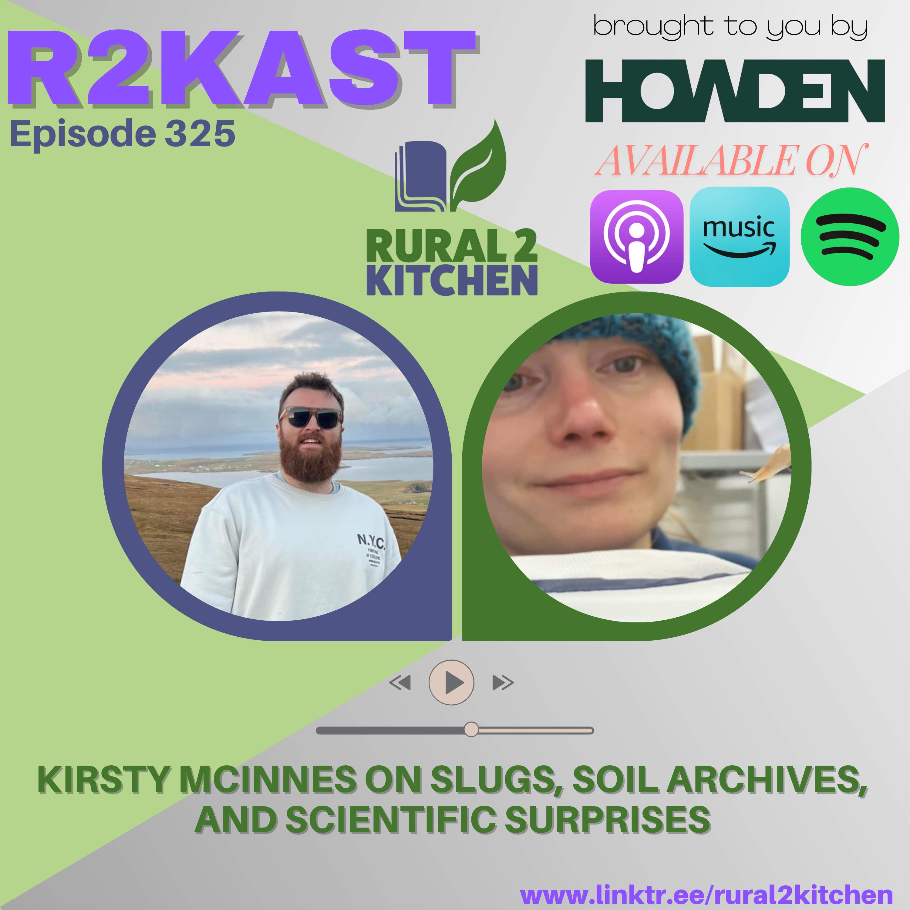 R2Kast 325 - Kirsty McInnes on Slugs, Soil Archives, and Scientific Surprises