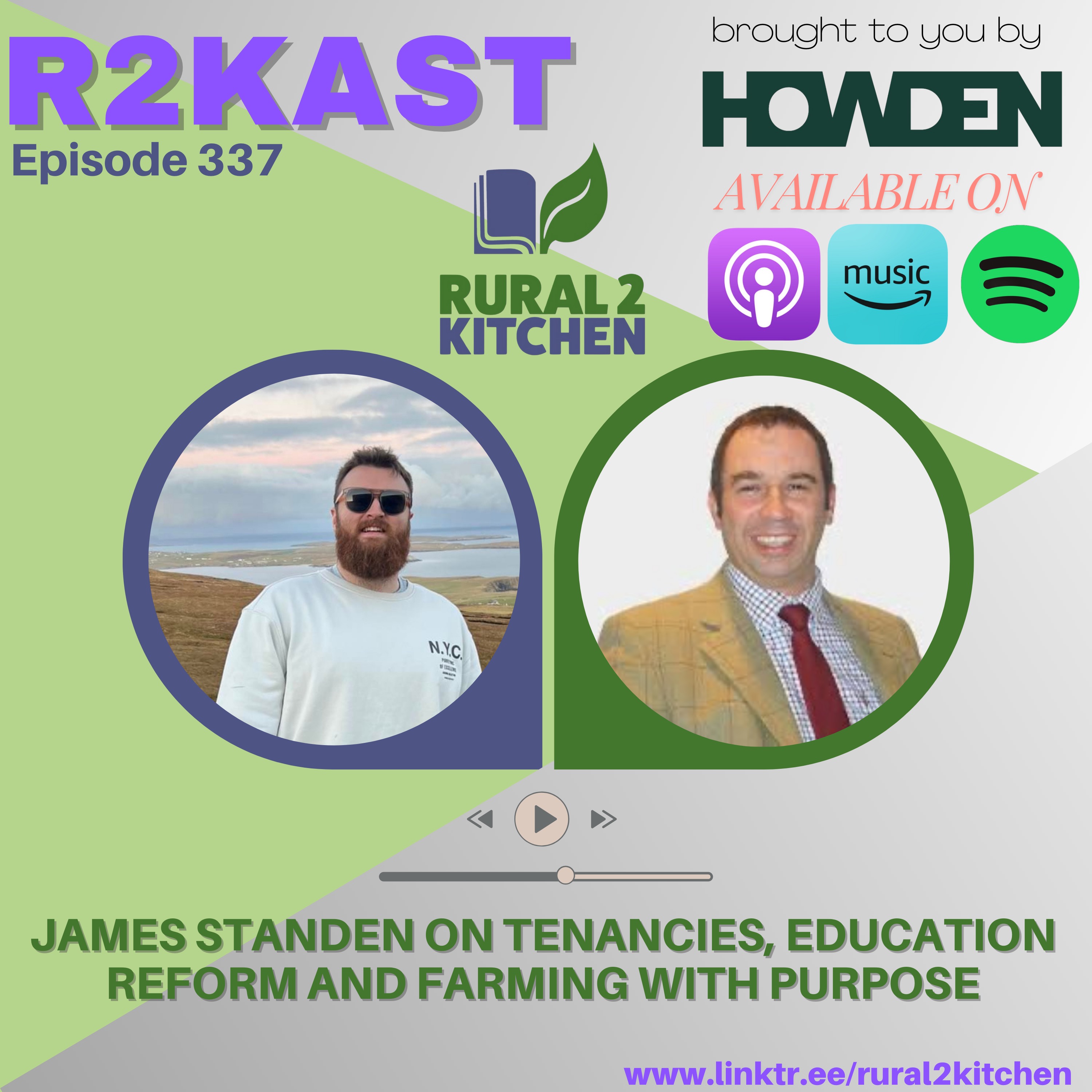 R2Kast 337 - James Standen on Tenancies, Education Reform and Farming with Purpose