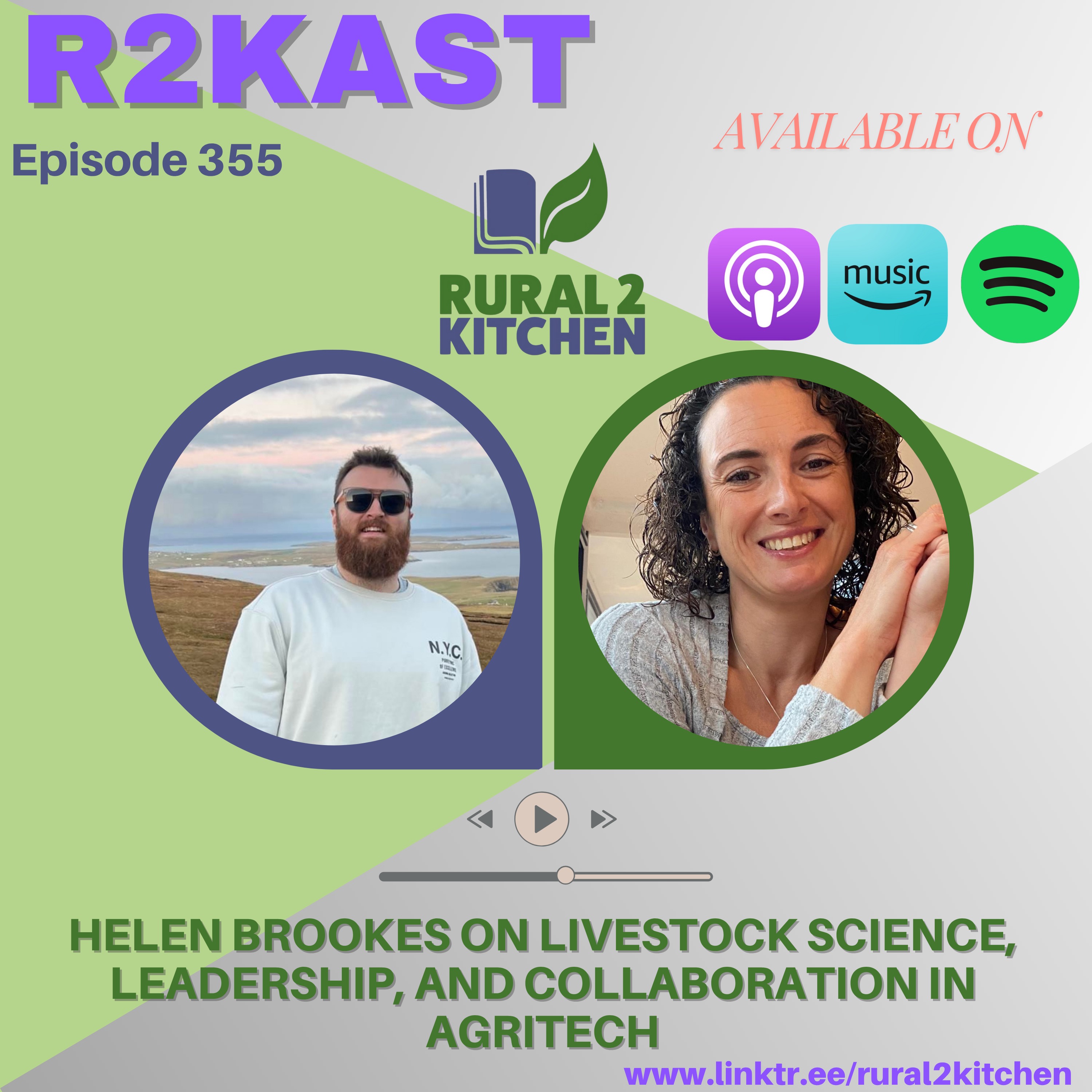 R2Kast 355 – Helen Brookes on livestock science, leadership, and collaboration in AgriTech