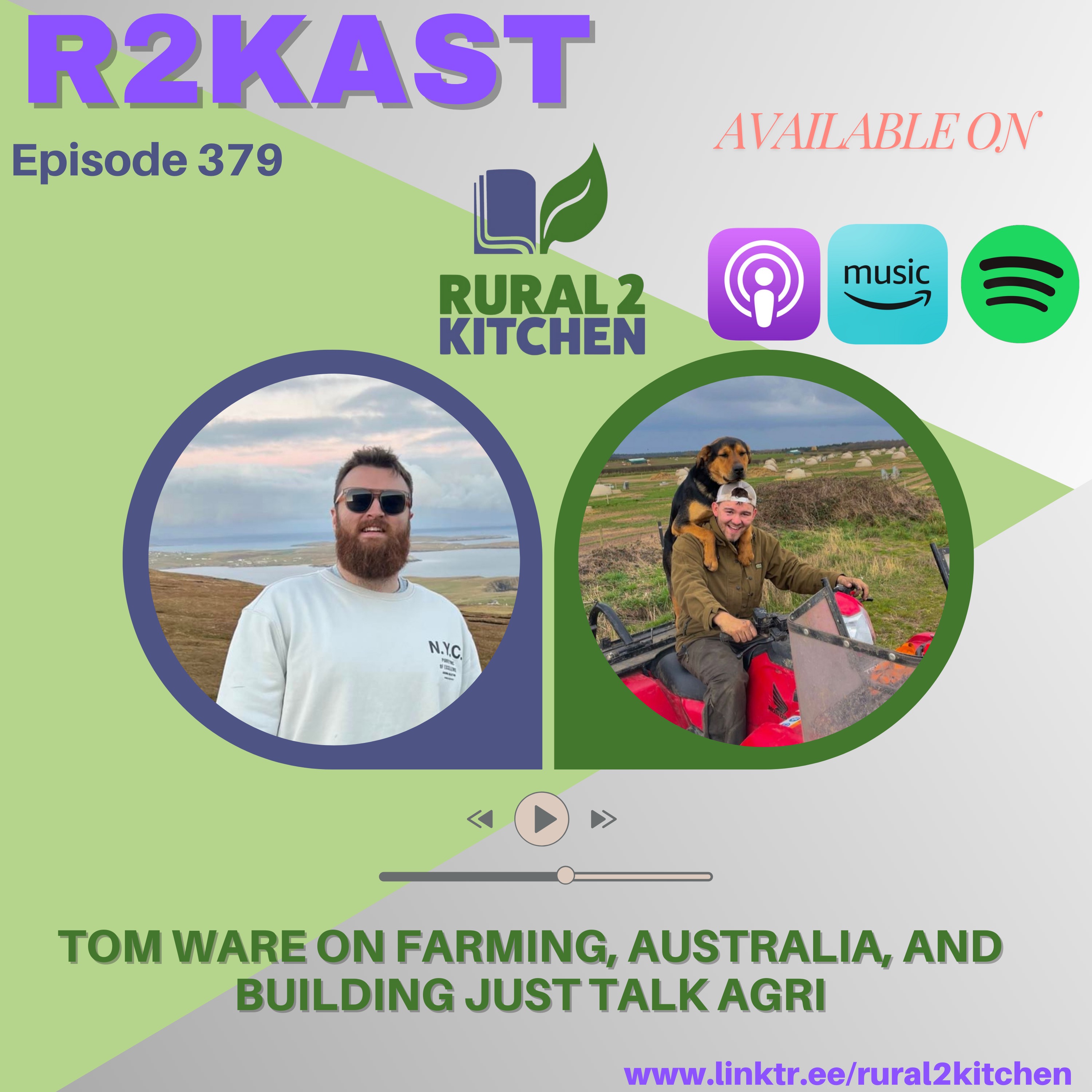 R2Kast 379 – Tom Ware on farming, Australia, and building Just Talk Agri