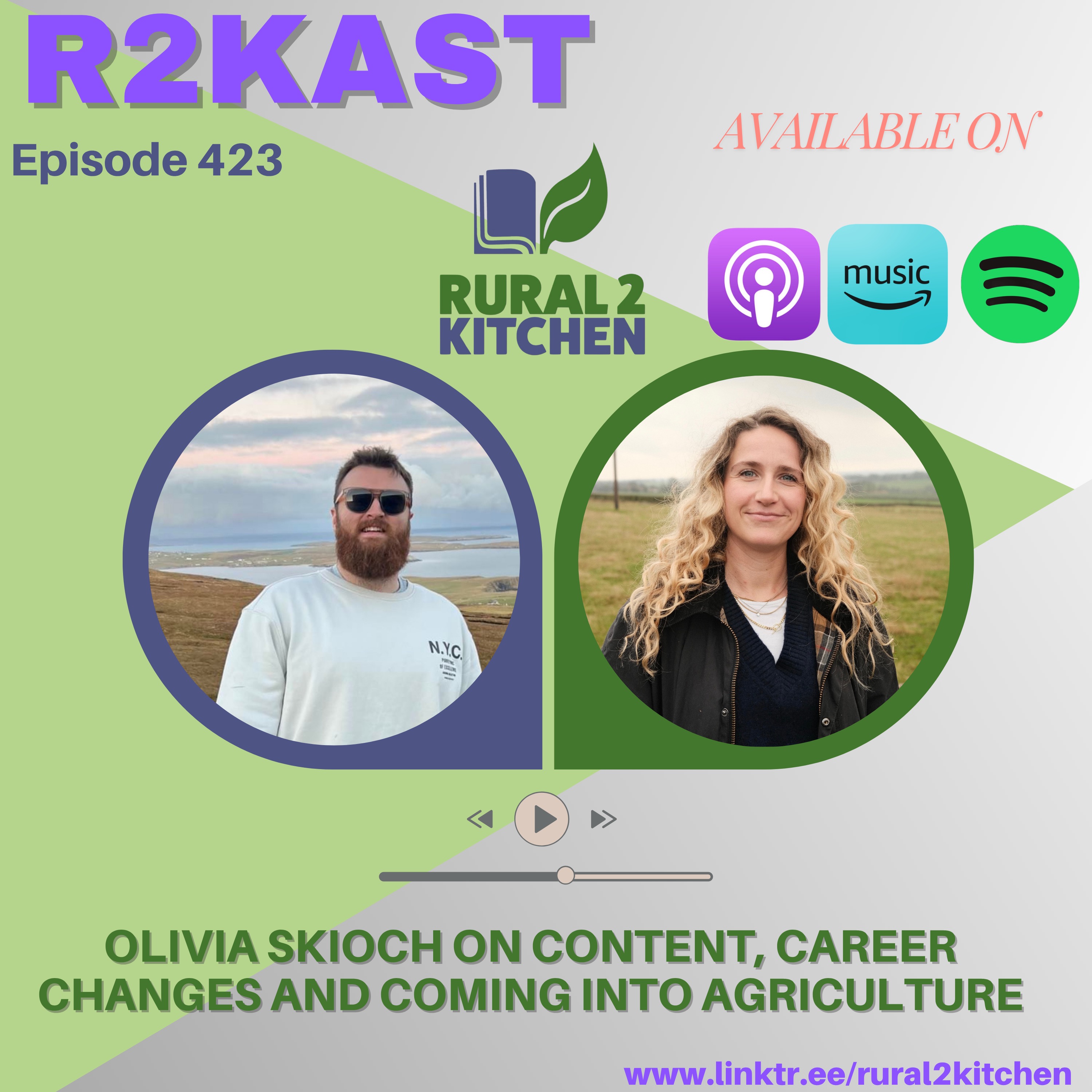 R2Kast 423 – Olivia Skioch on content, career changes and coming into agriculture episode artwork