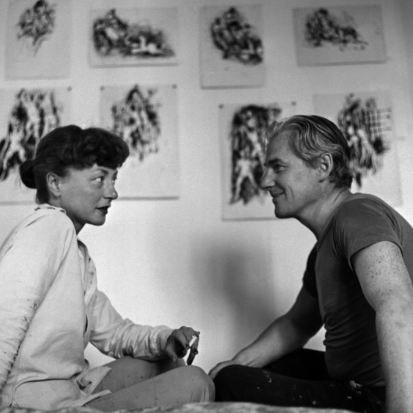 Elaine et Willem De Kooning Elaine et Willem De Kooning
