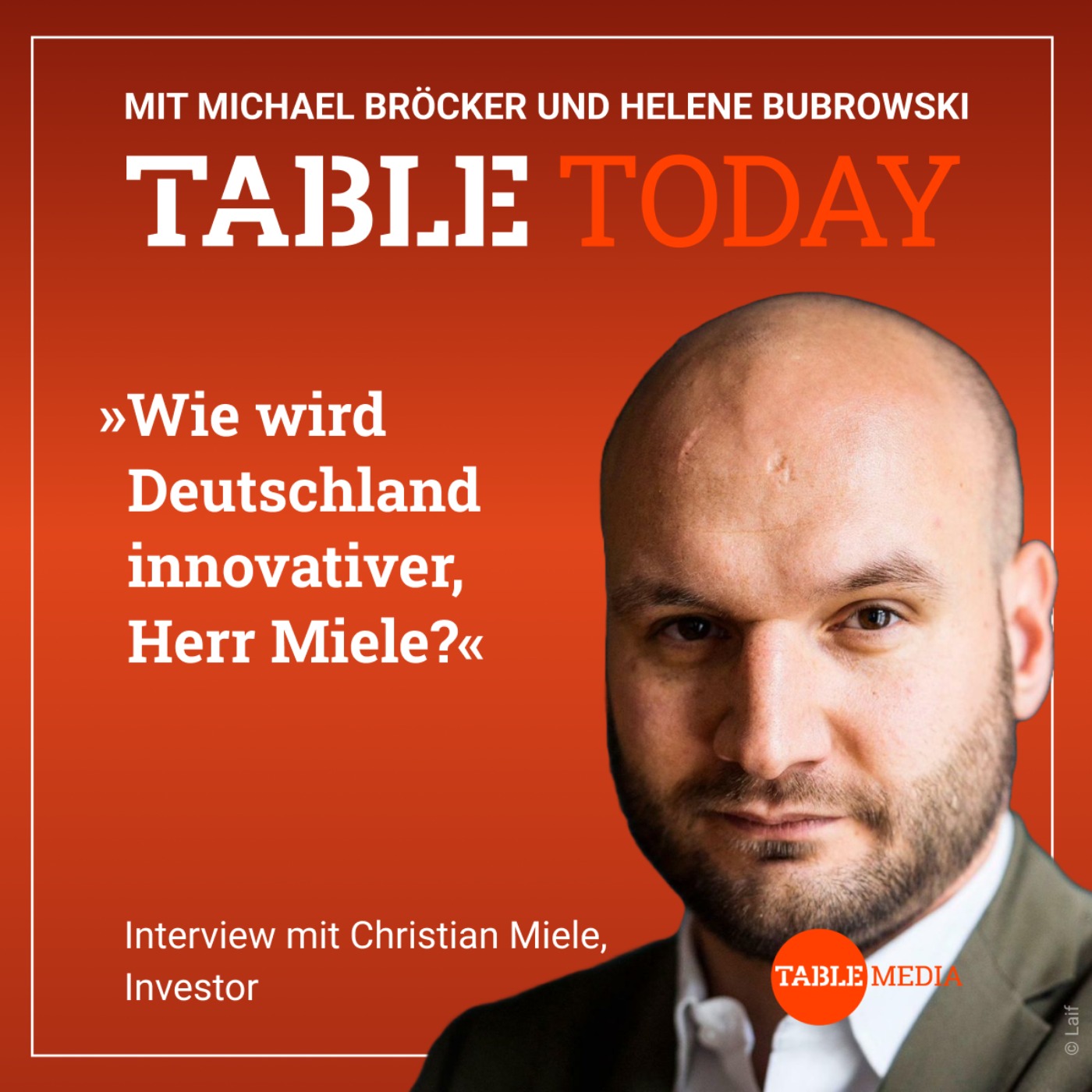 Wie wird Deutschland innovativer, Herr Miele?
